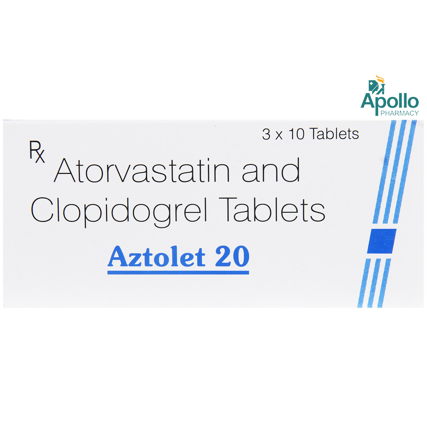 Aztolet 20 Tablet 10's, Pack of 10 TABLETS Aztolet 20 Tablet 10's, Pack of 10 TABLETS