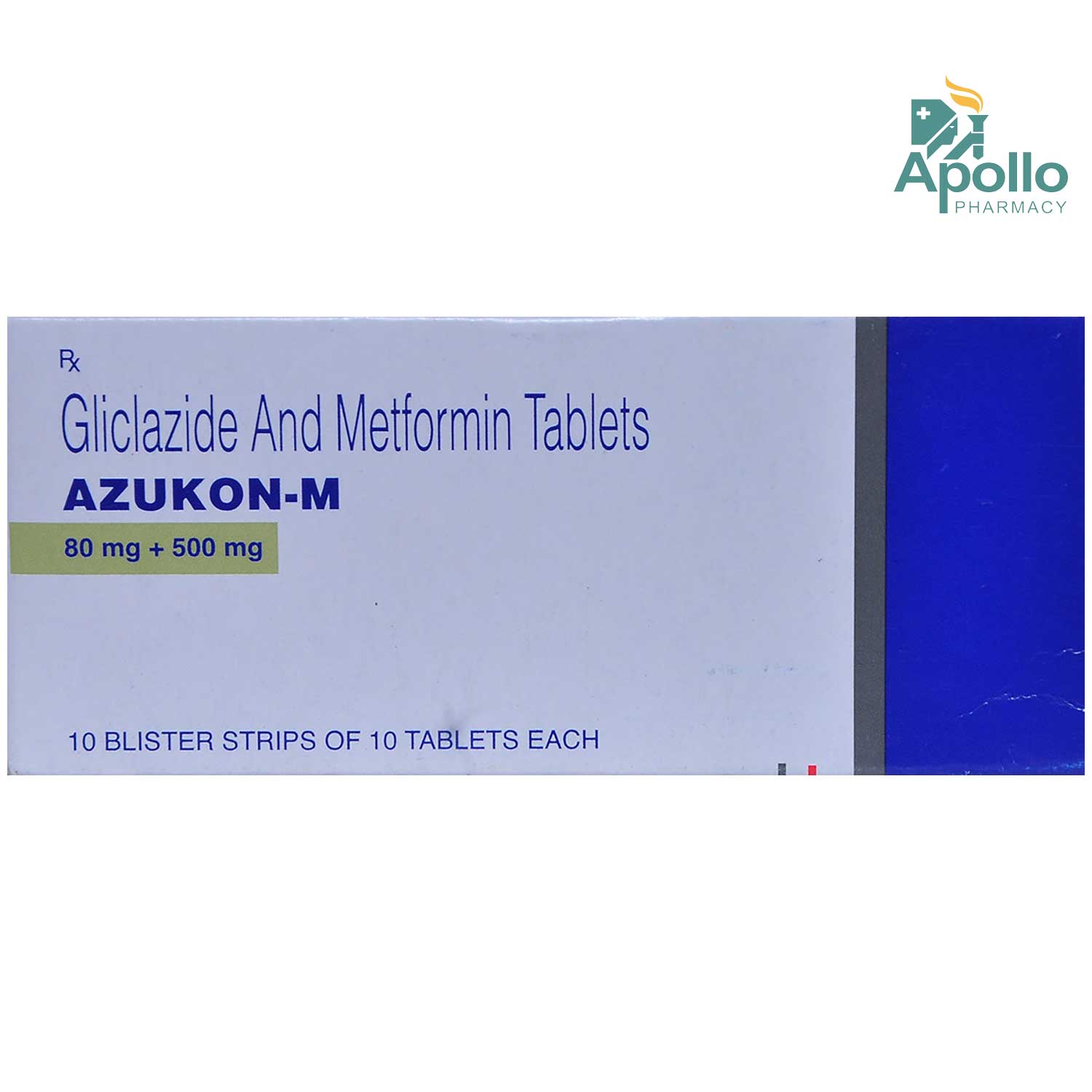 Azukon-M Tablet 10's, Pack of 10 TABLETS Azukon-M Tablet 10's, Pack of 10 TABLETS