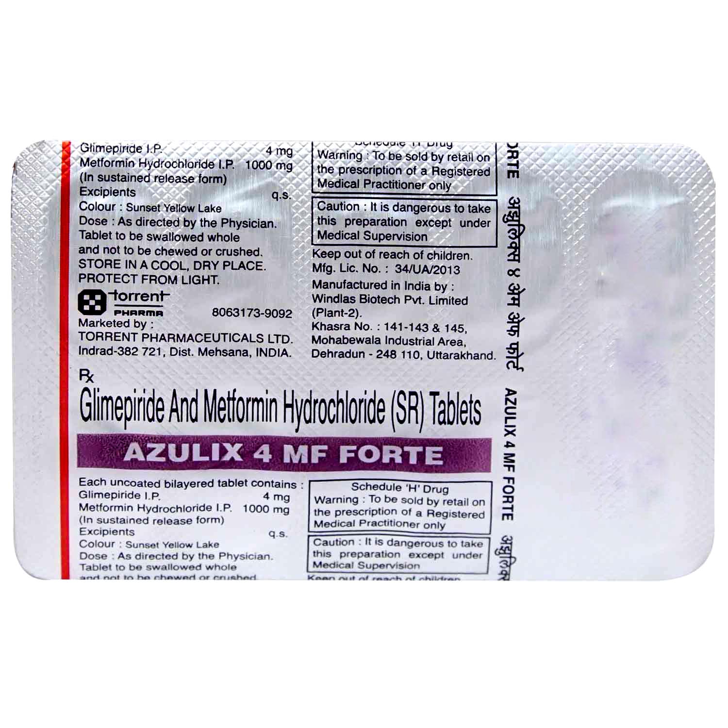 Azulix 4 MF Forte Tablet 10's, Pack of 10 TABLETS Azulix 4 MF Forte Tablet 10's, Pack of 10 TABLETS