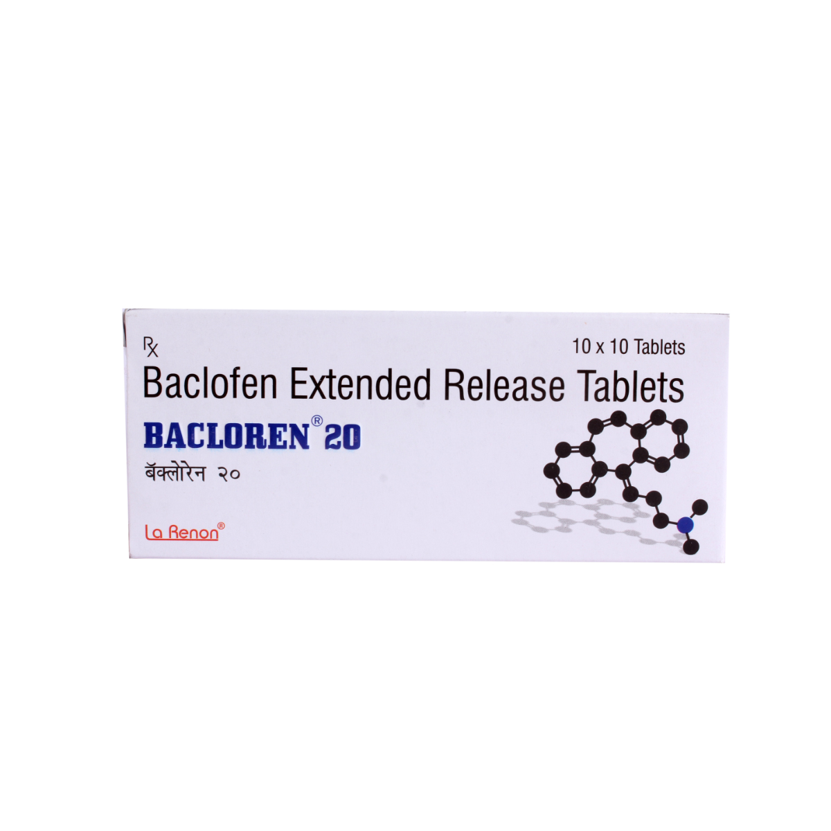 Bacloren 20 Tablet 10's, Pack of 10 TABLETS Bacloren 20 Tablet 10's, Pack of 10 TABLETS