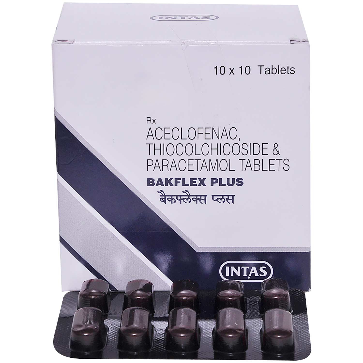 Bakflex Plus Tablet 10's, Pack of 10 Bakflex Plus Tablet 10's, Pack of 10