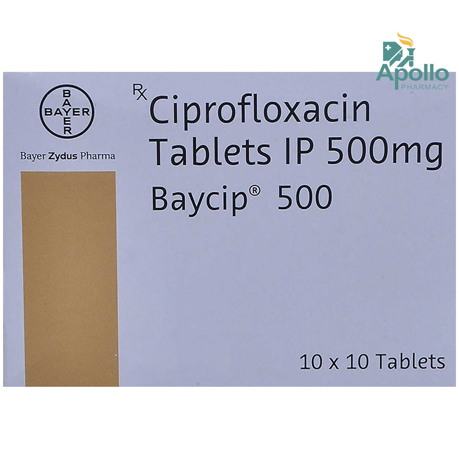 Buy Baycip 500 Tablet 10's Online