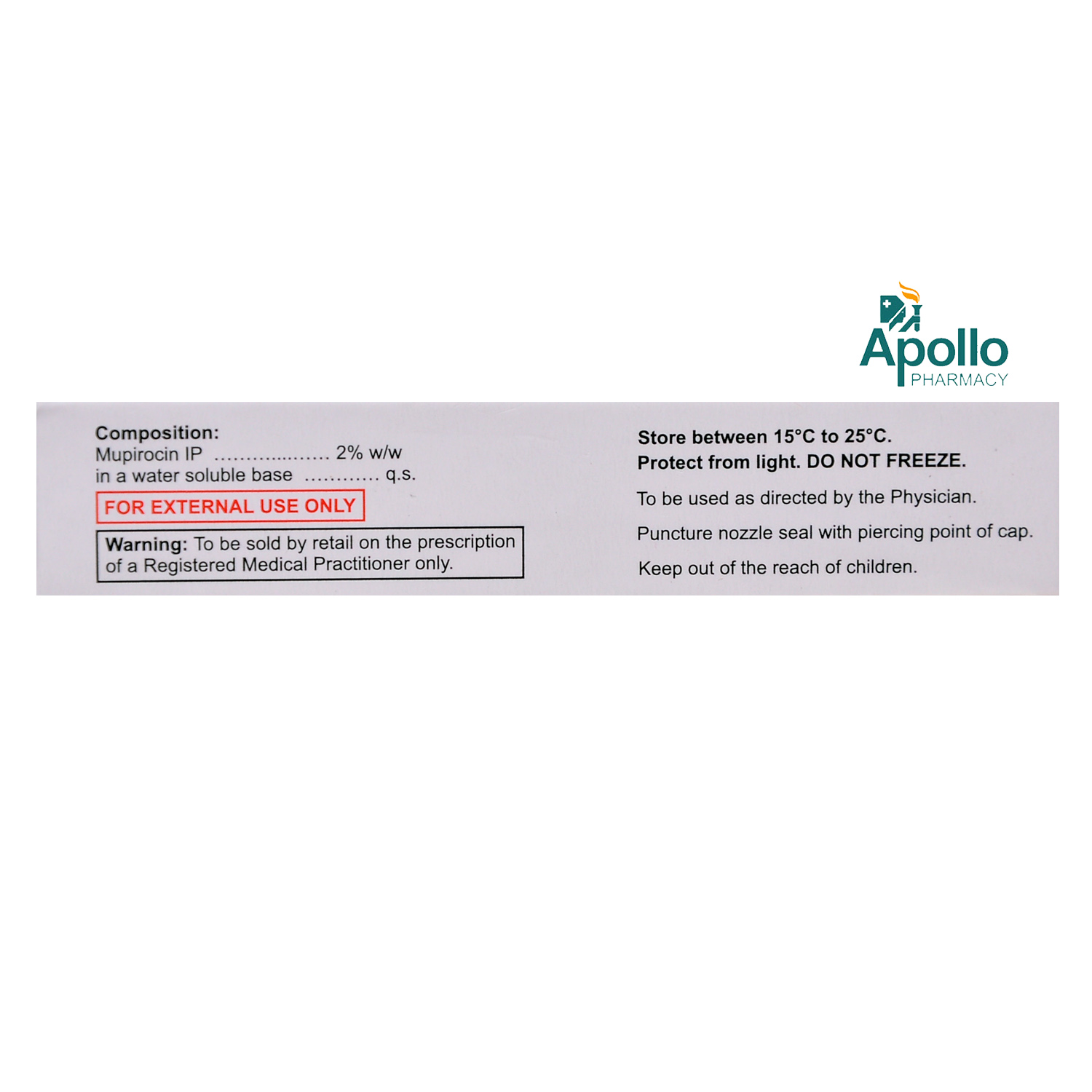 B Bact 2% Ointment 5 gm, Pack of 1 OINTMENT B Bact 2% Ointment 5 gm, Pack of 1 OINTMENT