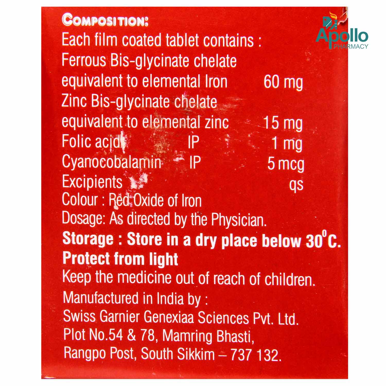 Befer Tablet 10's, Pack of 10 TABLETS Befer Tablet 10's, Pack of 10 TABLETS