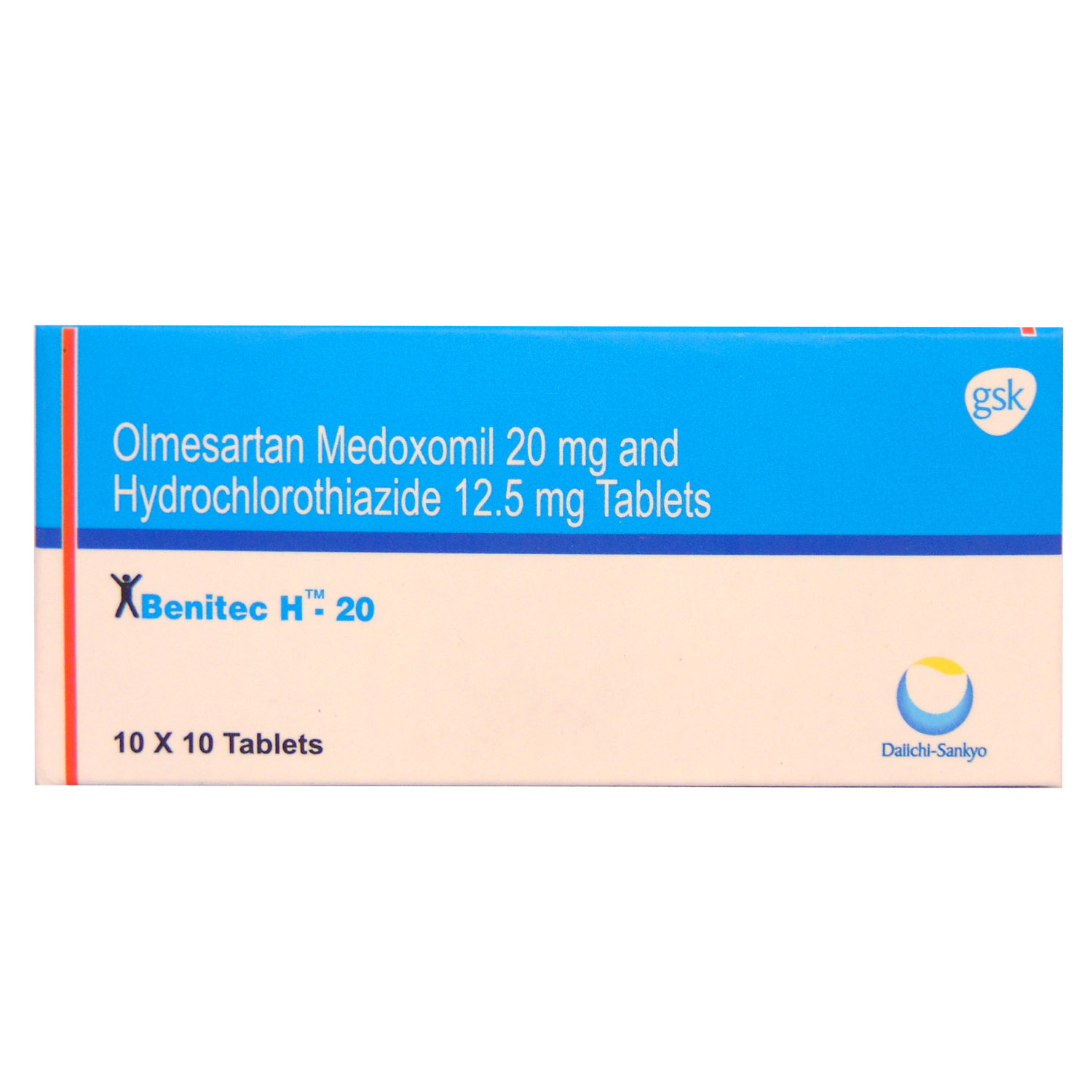 Buy BENITEC H 20MG TABLET Online