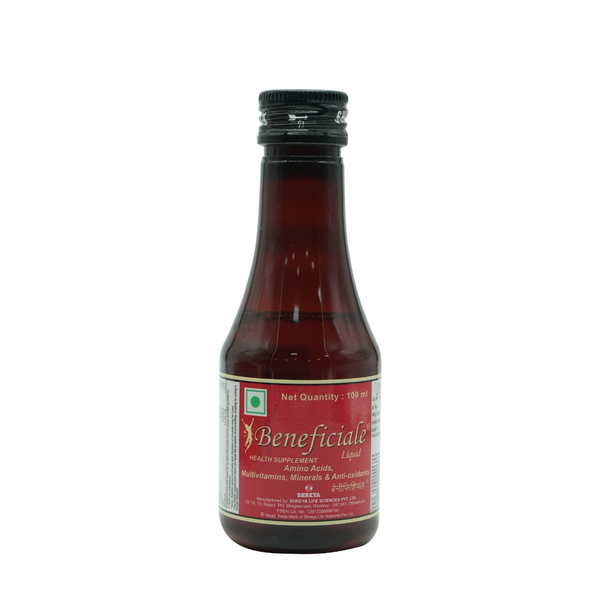 Beneficiale Liquid 100 ml, Pack of 1 Beneficiale Liquid 100 ml, Pack of 1