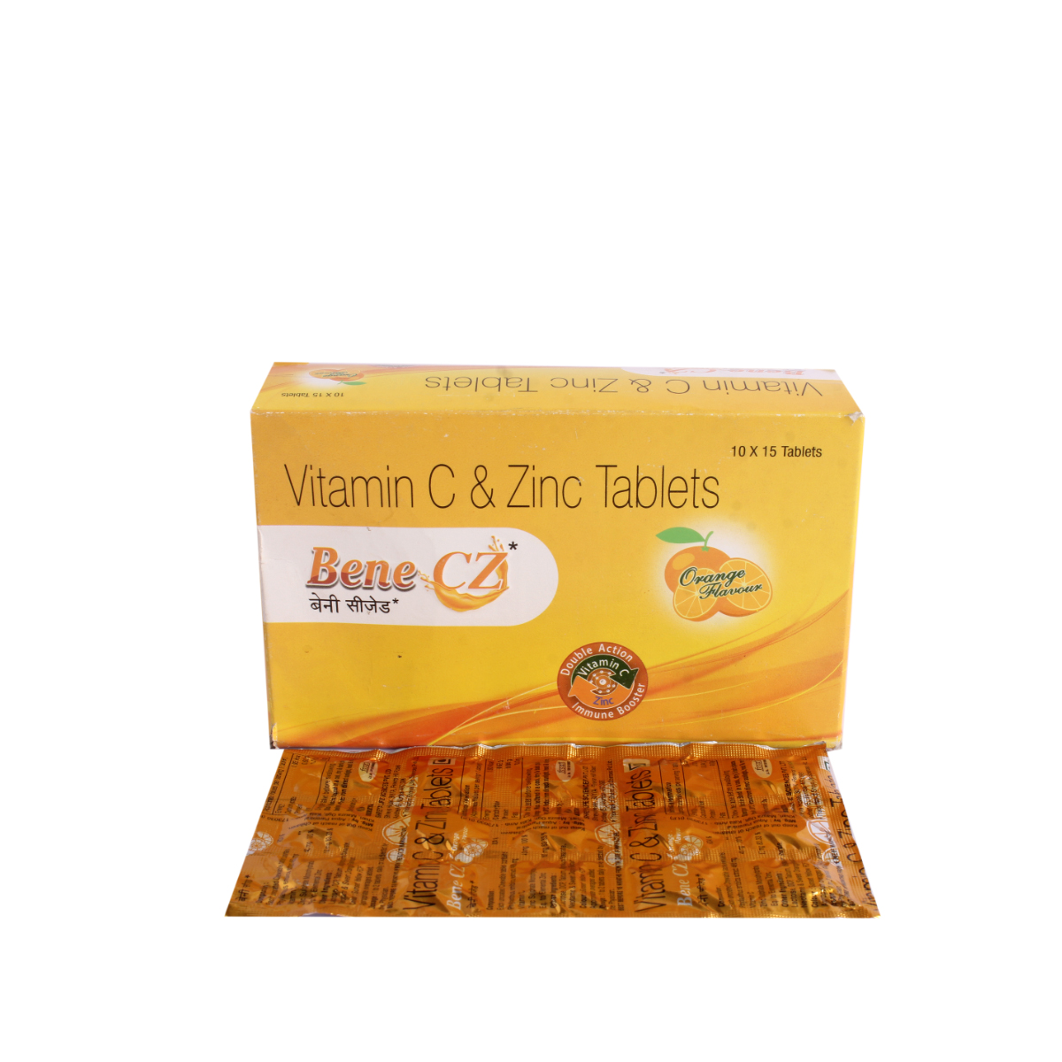 Bene CZ Orange Chewable Tablet 15's, Pack of 15 TABLETS Bene CZ Orange Chewable Tablet 15's, Pack of 15 TABLETS