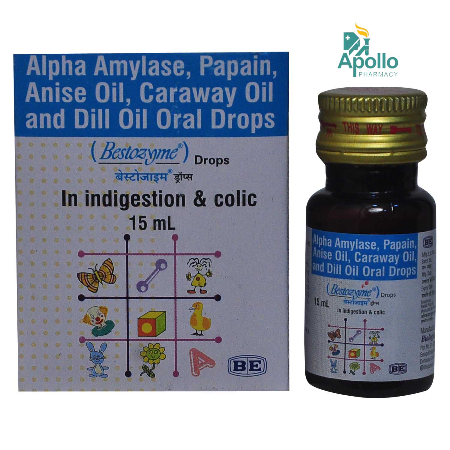 Bestozyme Drop 15 ml, Pack of 1 Drops Bestozyme Drop 15 ml, Pack of 1 Drops