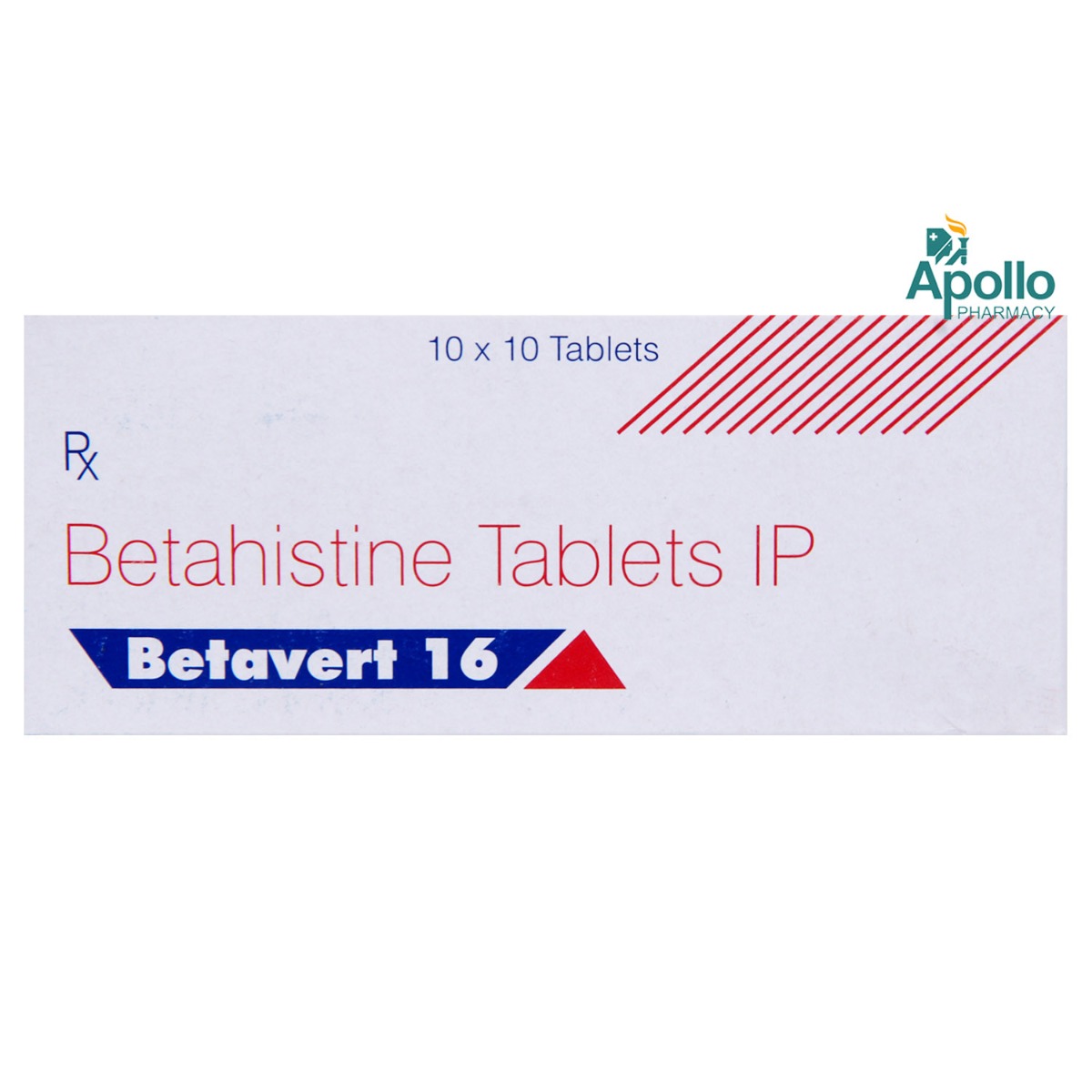 Betavert 16 Tablet 10's, Pack of 10 TABLETS Betavert 16 Tablet 10's, Pack of 10 TABLETS