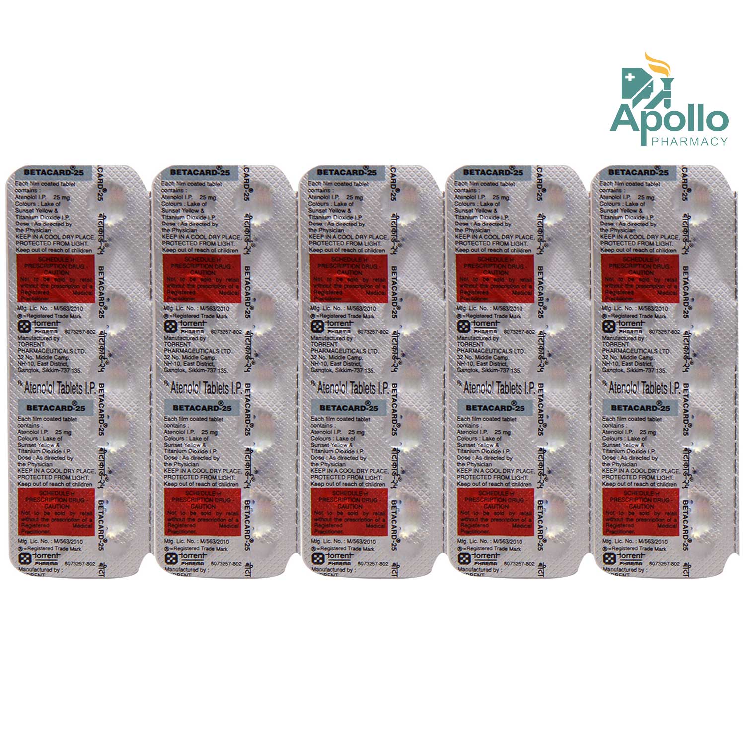 Betacard 25 Tablet 14's, Pack of 14 TABLETS Betacard 25 Tablet 14's, Pack of 14 TABLETS