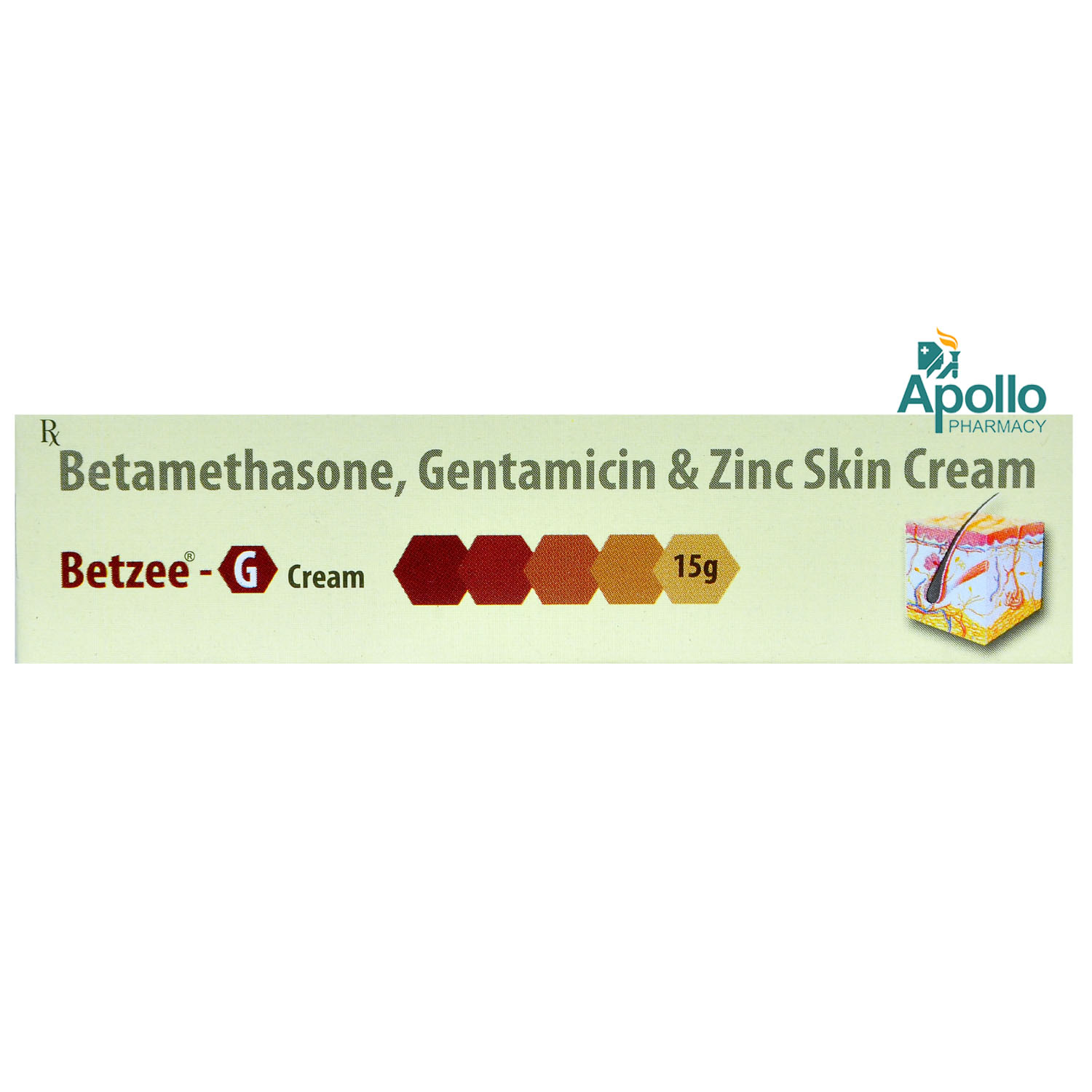 Betzee G Cream 15 gm, Pack of 1 Betzee G Cream 15 gm, Pack of 1