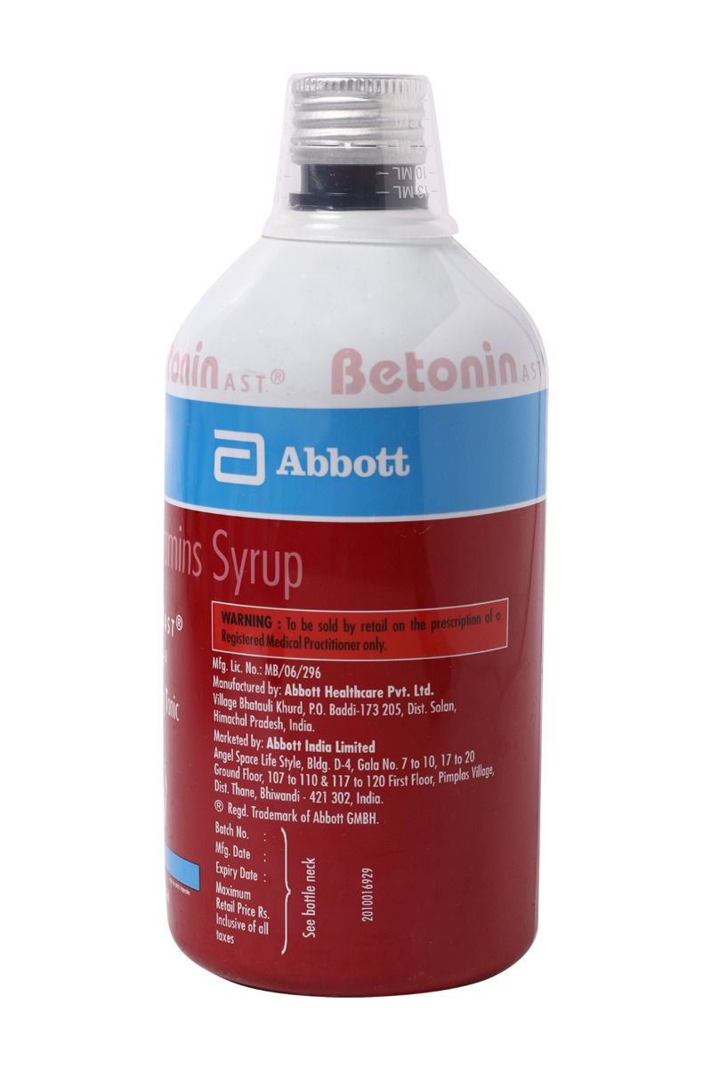 Betonin AST Syrup 400 ml, Pack of 1 SYRUP Betonin AST Syrup 400 ml, Pack of 1 SYRUP