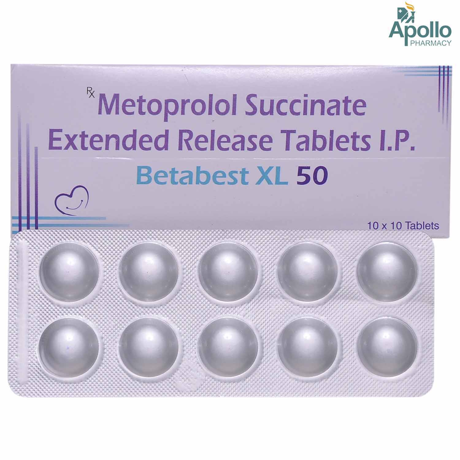 Buy Betabest XL 50 Tablet 10's Online