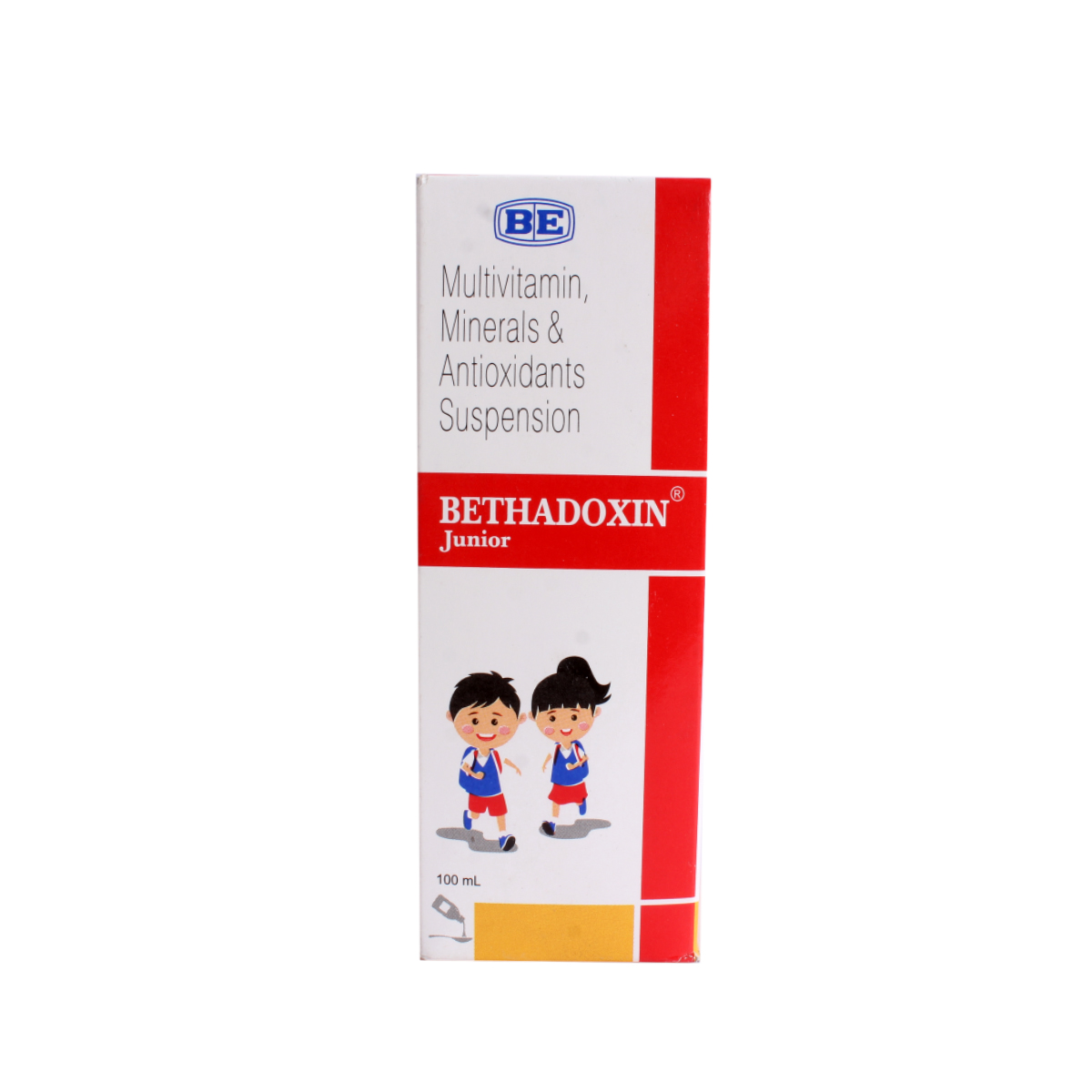 Bethadoxin Junior Suspension 100ml, Pack of 1 Liquid Bethadoxin Junior Suspension 100ml, Pack of 1 Liquid