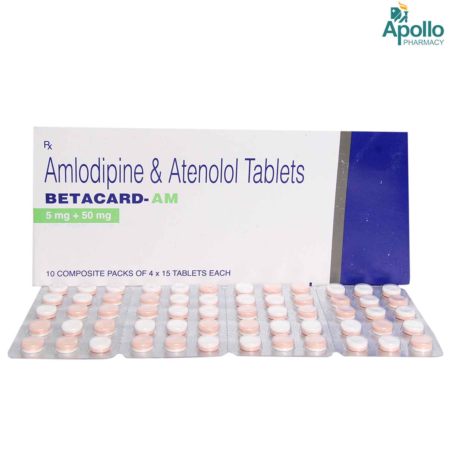 Betacard-AM Tablet 15's, Pack of 15 TABLETS Betacard-AM Tablet 15's, Pack of 15 TABLETS