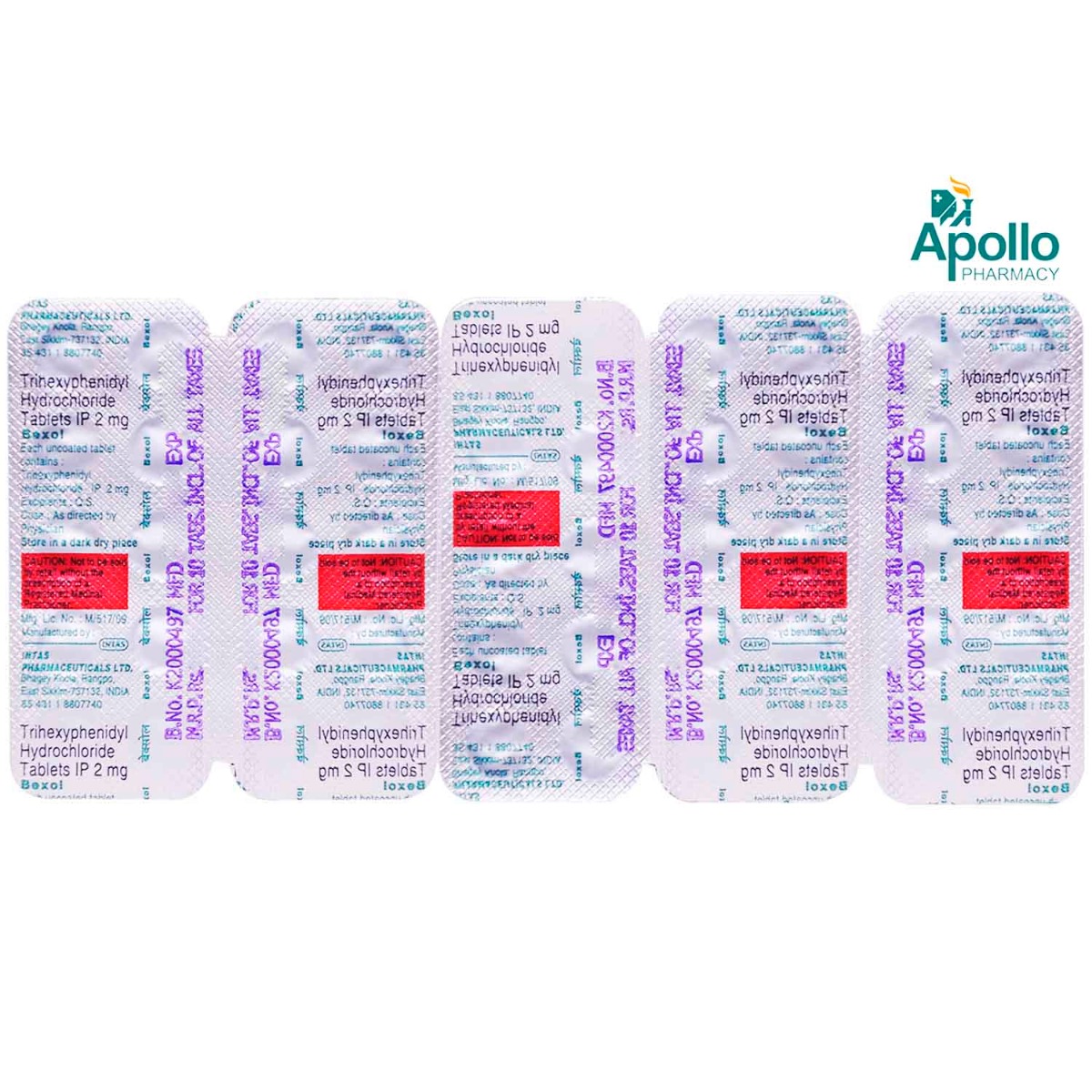 Bexol Tablet 10's, Pack of 10 TABLETS Bexol Tablet 10's, Pack of 10 TABLETS