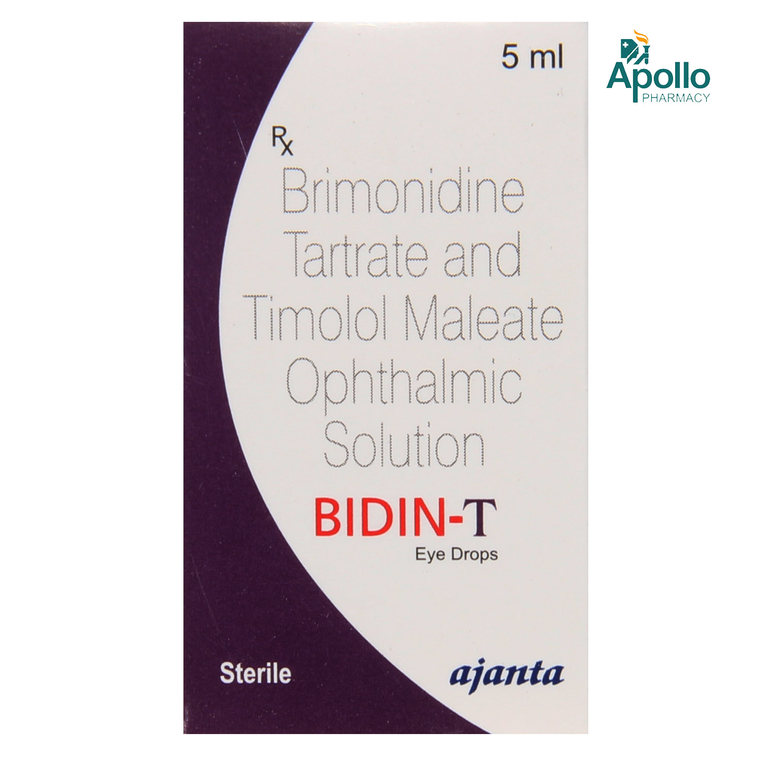 Bidin-T Eye Drops 5ml, Pack of 1 Eye Drops Bidin-T Eye Drops 5ml, Pack of 1 Eye Drops