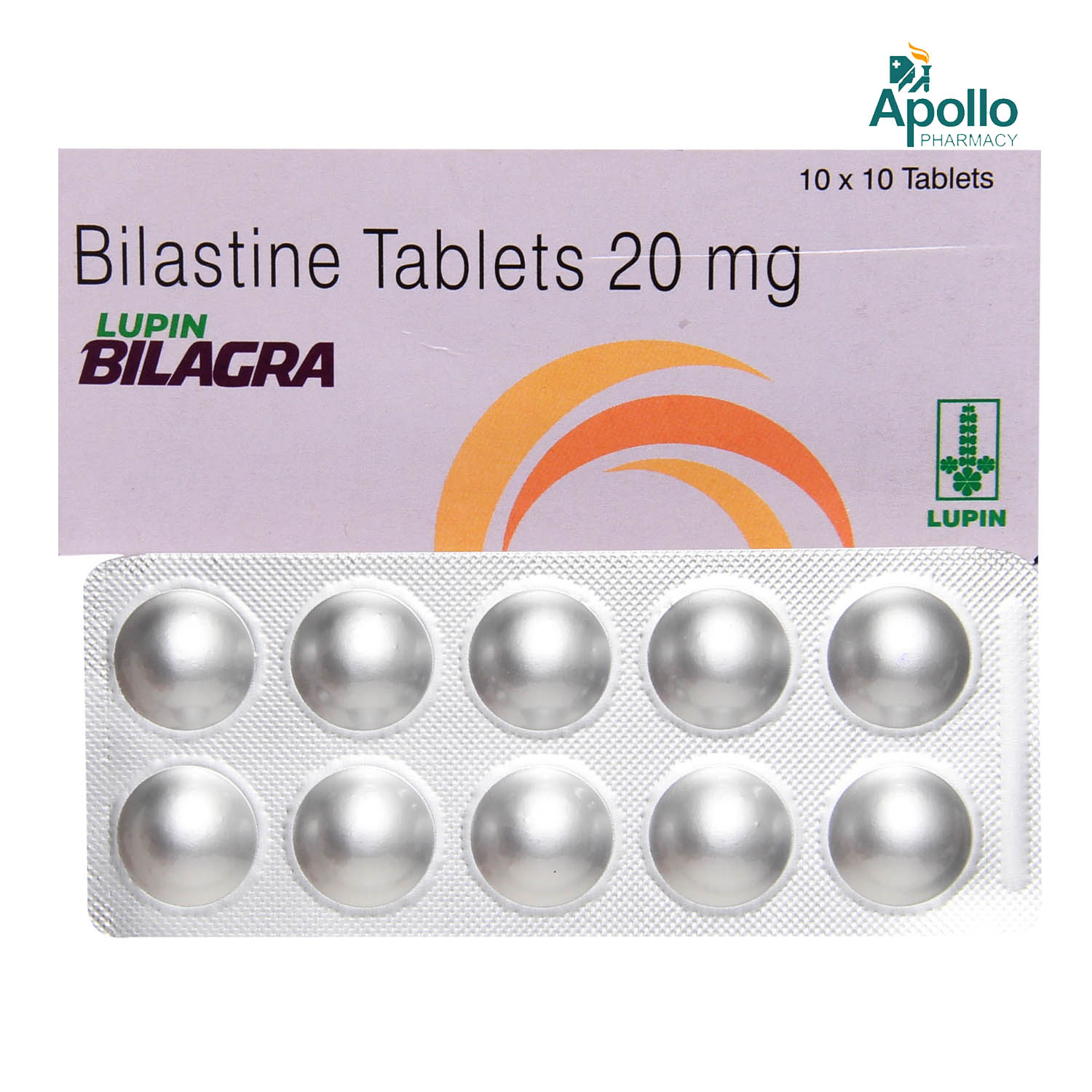 Bilagra Tablet 10's, Pack of 10 TABLETS Bilagra Tablet 10's, Pack of 10 TABLETS
