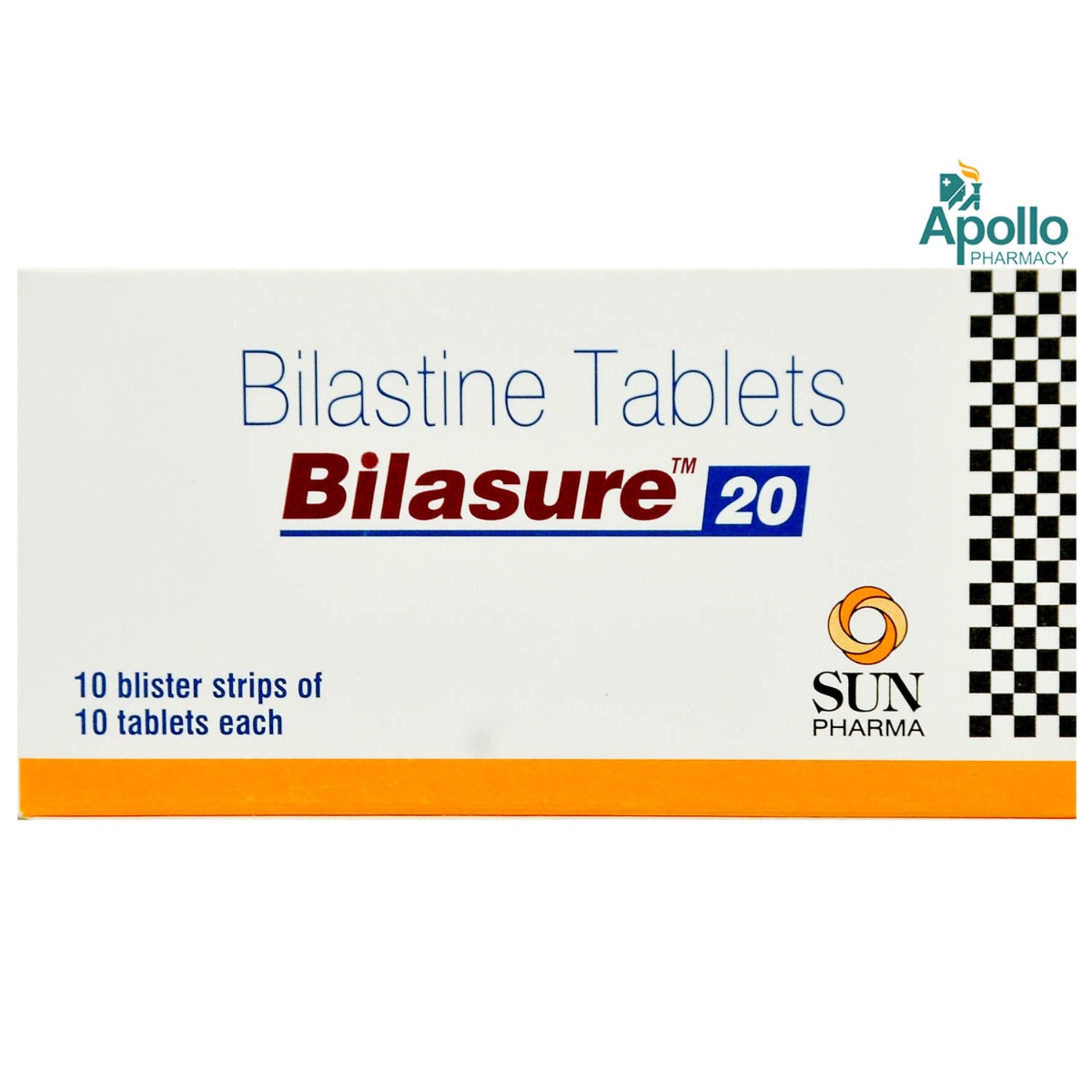 Bilasure 20 Tablet 10's, Pack of 10 TABLETS Bilasure 20 Tablet 10's, Pack of 10 TABLETS