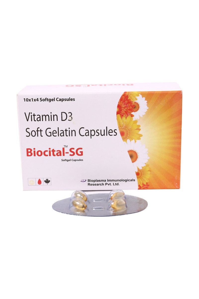 Biocital SG Capsule 4's, Pack of 4 CapsuleS Biocital SG Capsule 4's, Pack of 4 CapsuleS
