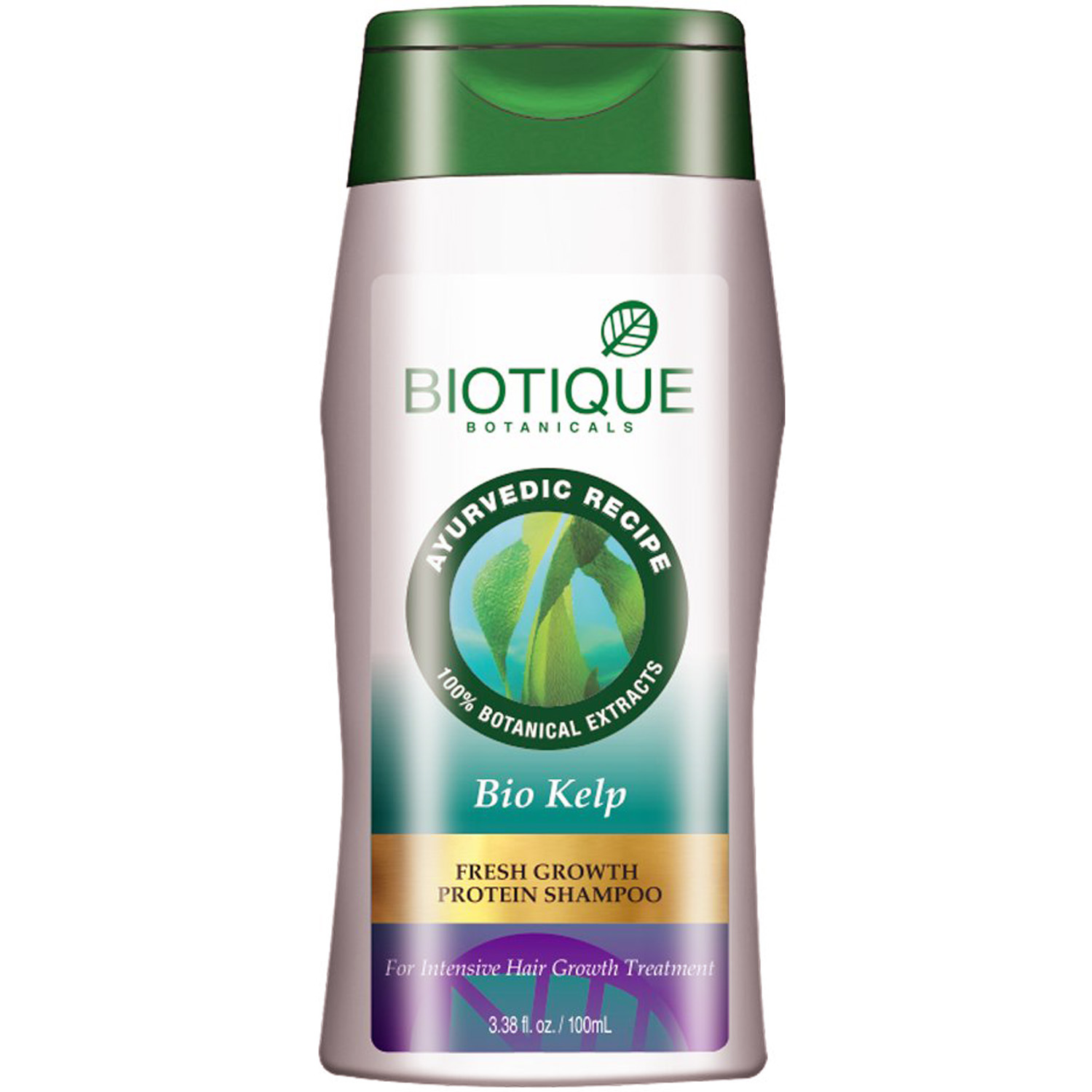 Biotique Bio Kelp Fresh Growth Protein Shampoo, 100 ml, Pack of 1 Biotique Bio Kelp Fresh Growth Protein Shampoo, 100 ml, Pack of 1