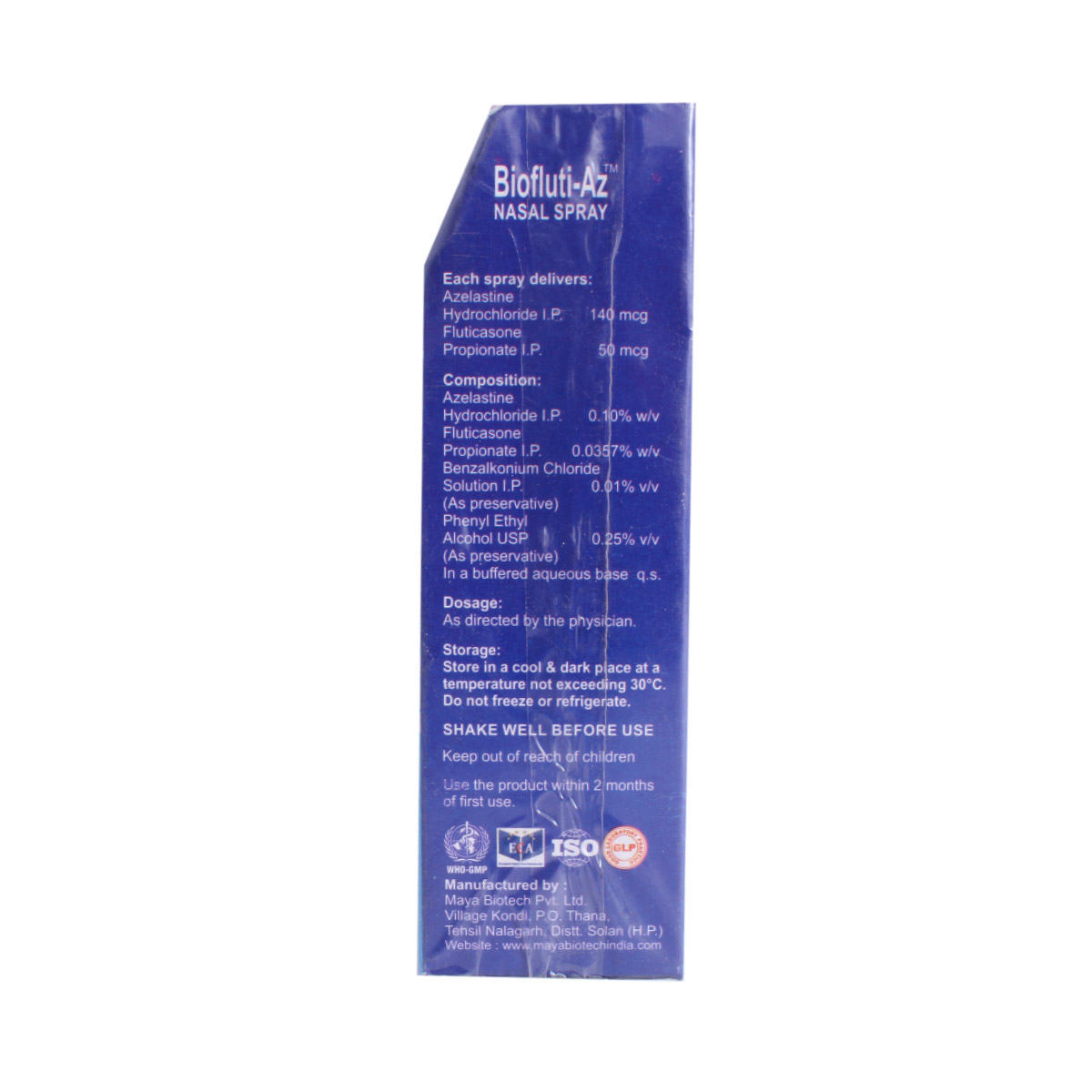 Biofluti-AZ Nasal Spray 10 ml, Pack of 1 SPRAY Biofluti-AZ Nasal Spray 10 ml, Pack of 1 SPRAY