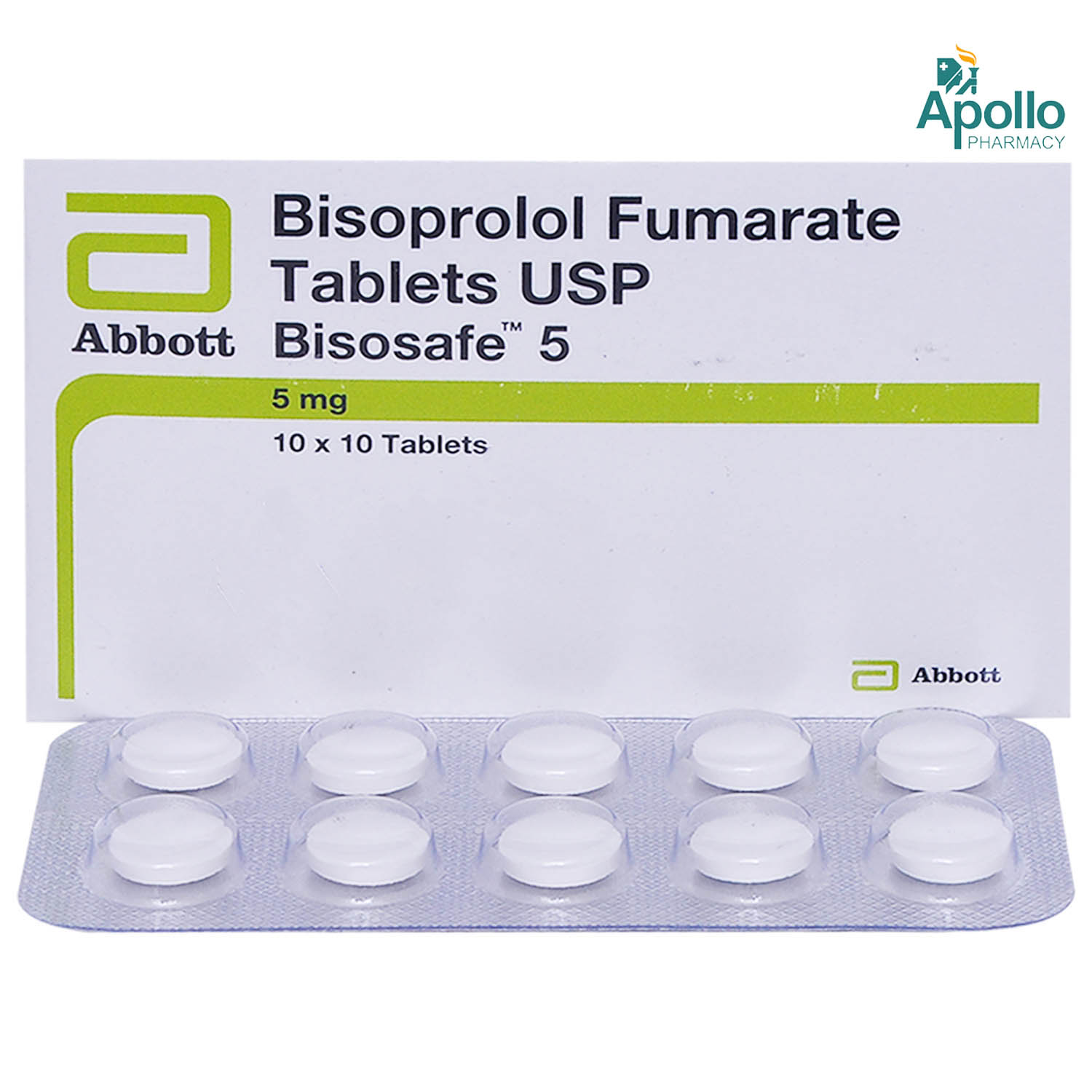 Bisosafe 5 Tablet 10's, Pack of 10 TABLETS Bisosafe 5 Tablet 10's, Pack of 10 TABLETS