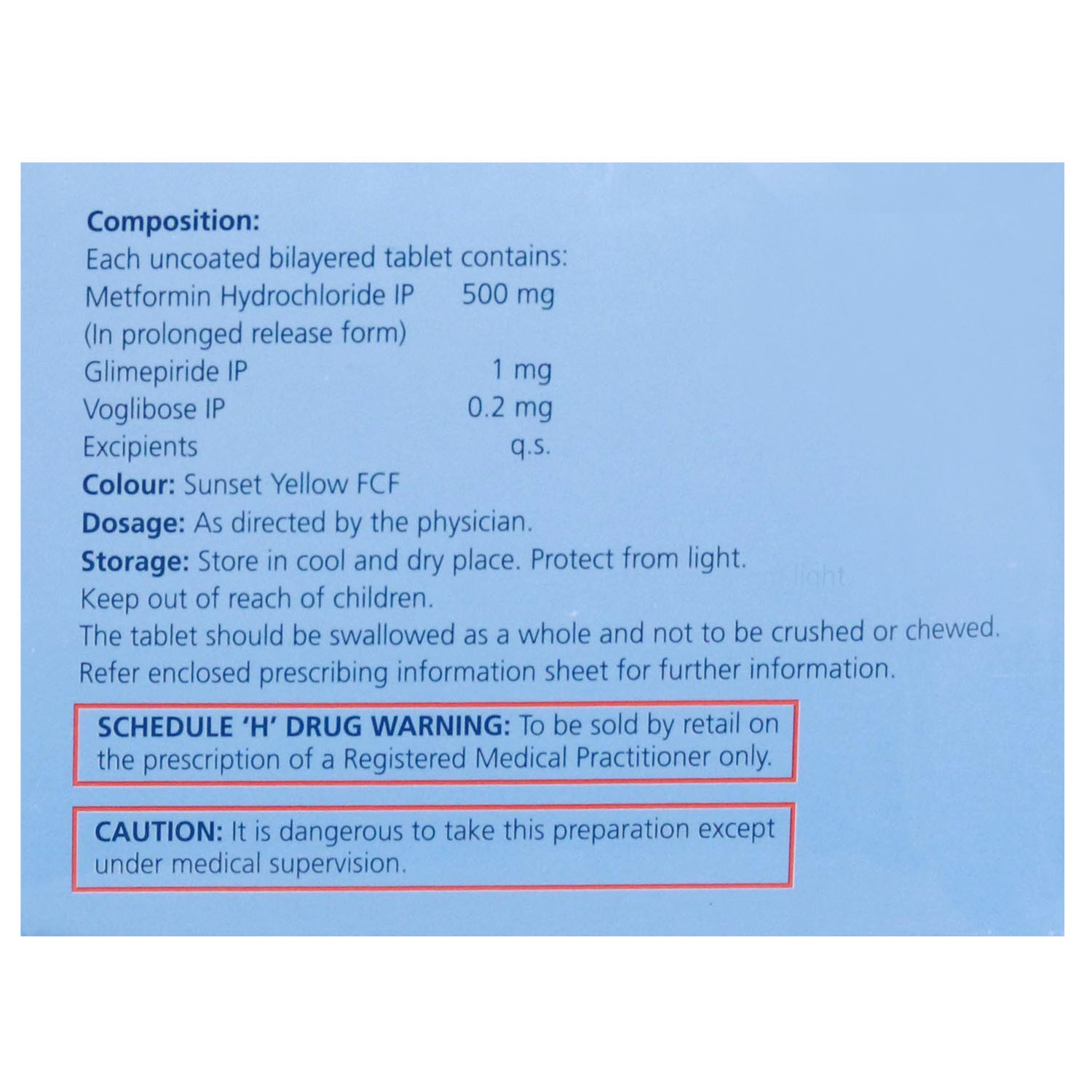 Blisto Trio 1 Tablet 10's, Pack of 10 TABLETS Blisto Trio 1 Tablet 10's, Pack of 10 TABLETS