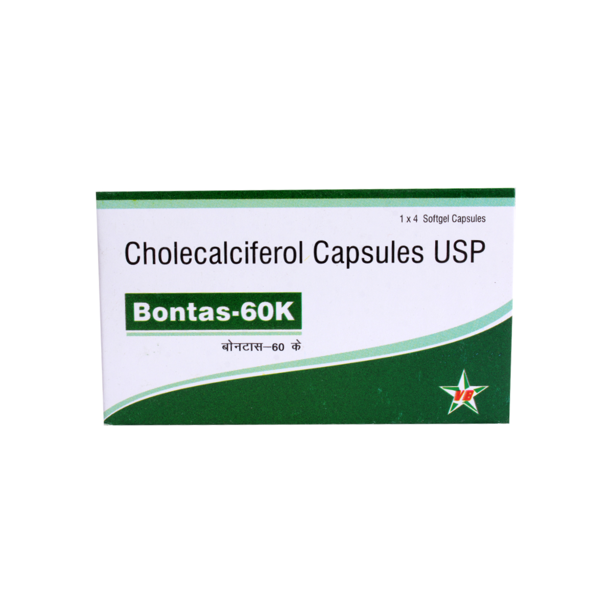 Bontas 60K Tablet 4's, Pack of 4 TabletS Bontas 60K Tablet 4's, Pack of 4 TabletS