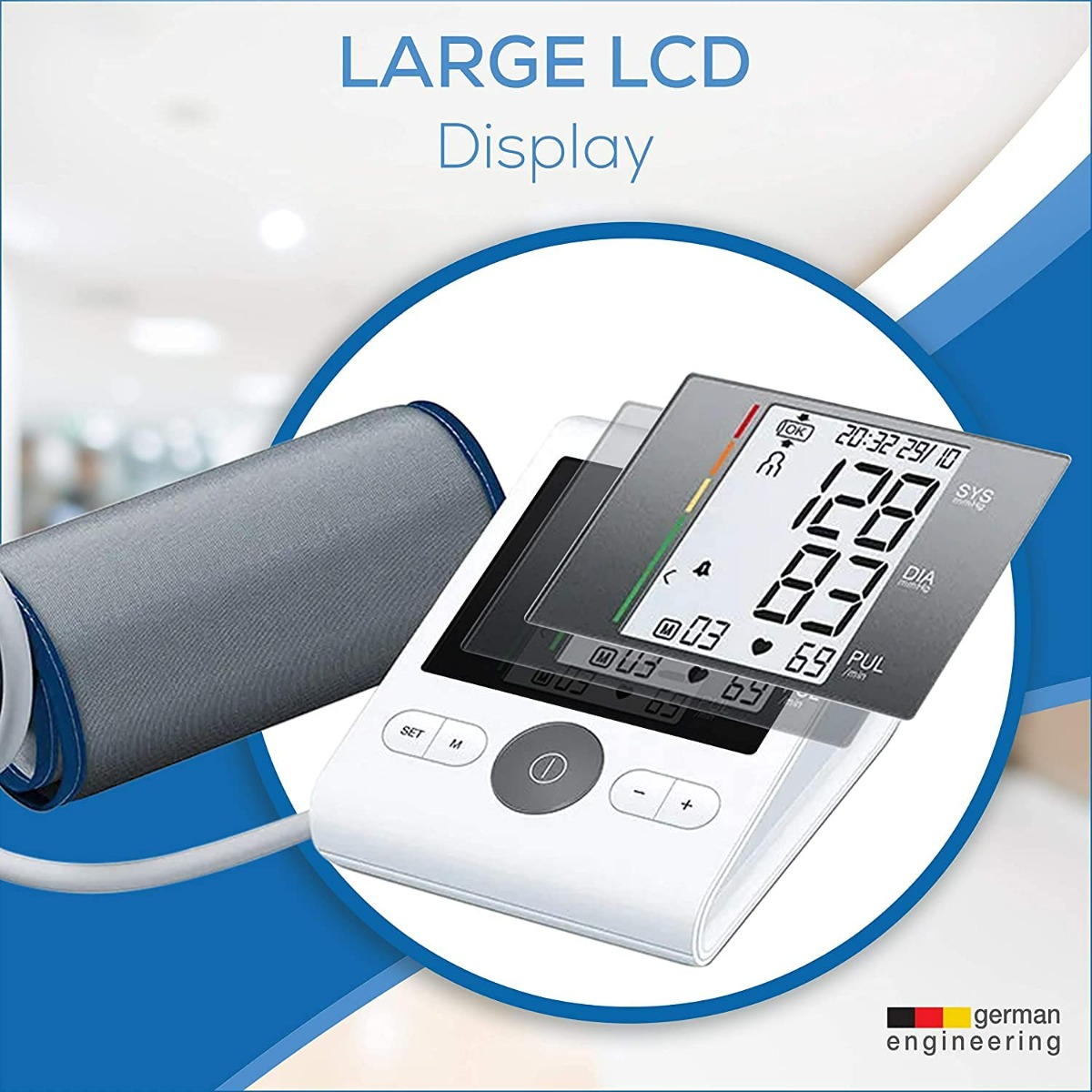 Beurer BM 28 Upper Arm Blood Pressure Monitor Without Adapter, 1 Count, Pack of 1 Beurer BM 28 Upper Arm Blood Pressure Monitor Without Adapter, 1 Count, Pack of 1