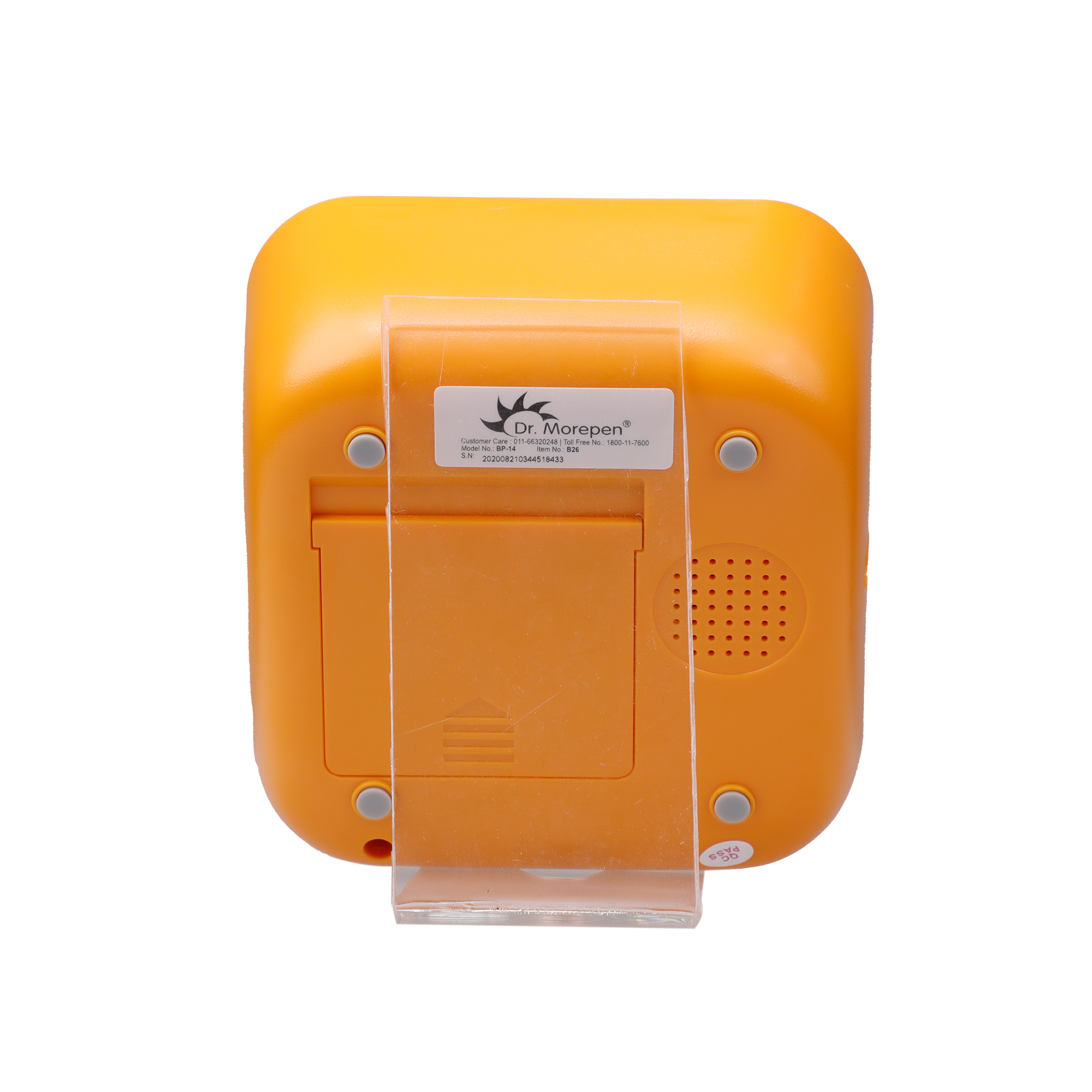 Dr. Morepen BP One Blood Pressure Monitor BP-14, 1 Count, Pack of 1 Dr. Morepen BP One Blood Pressure Monitor BP-14, 1 Count, Pack of 1