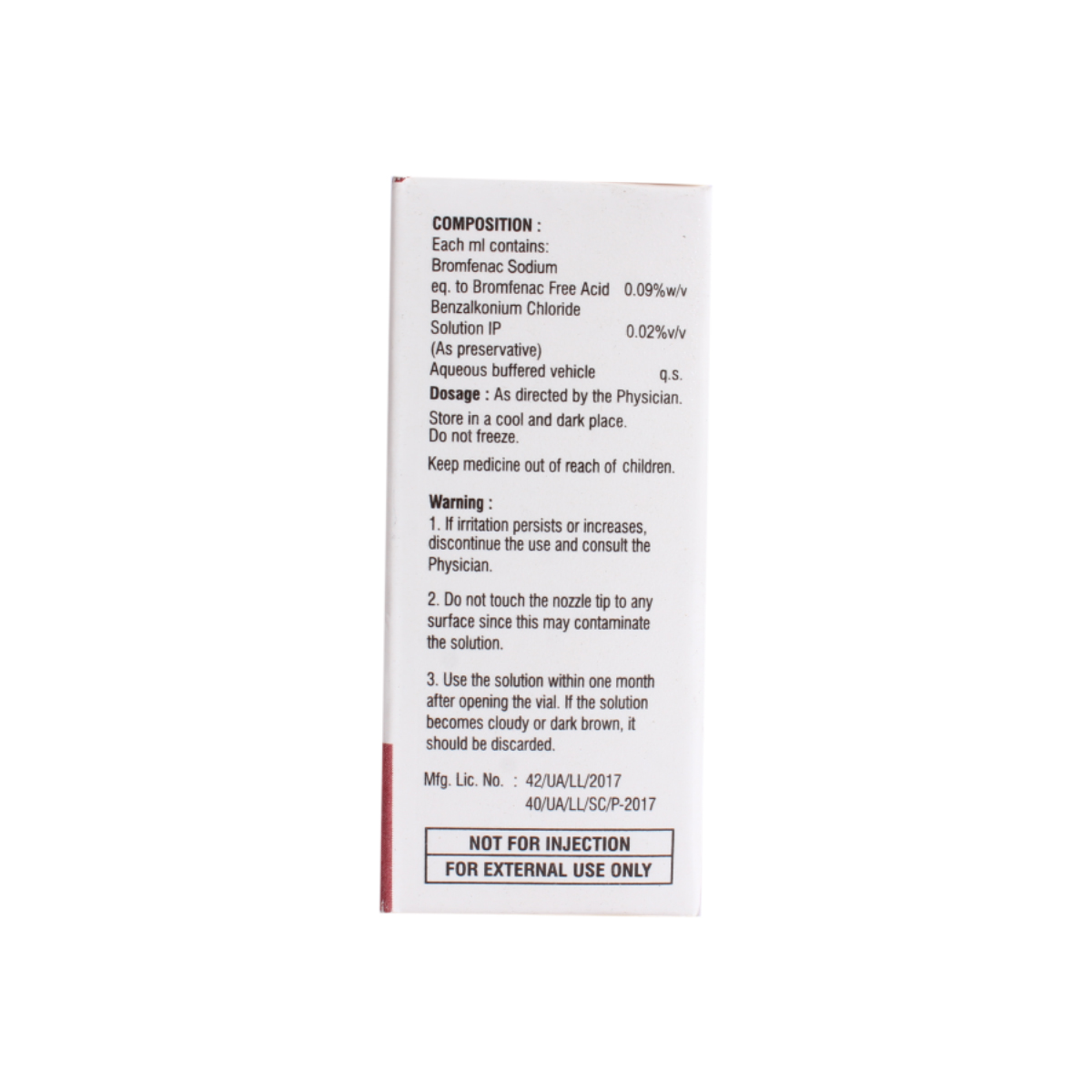 Brag Eye Drops 5 ml, Pack of 1 Eye Drops Brag Eye Drops 5 ml, Pack of 1 Eye Drops