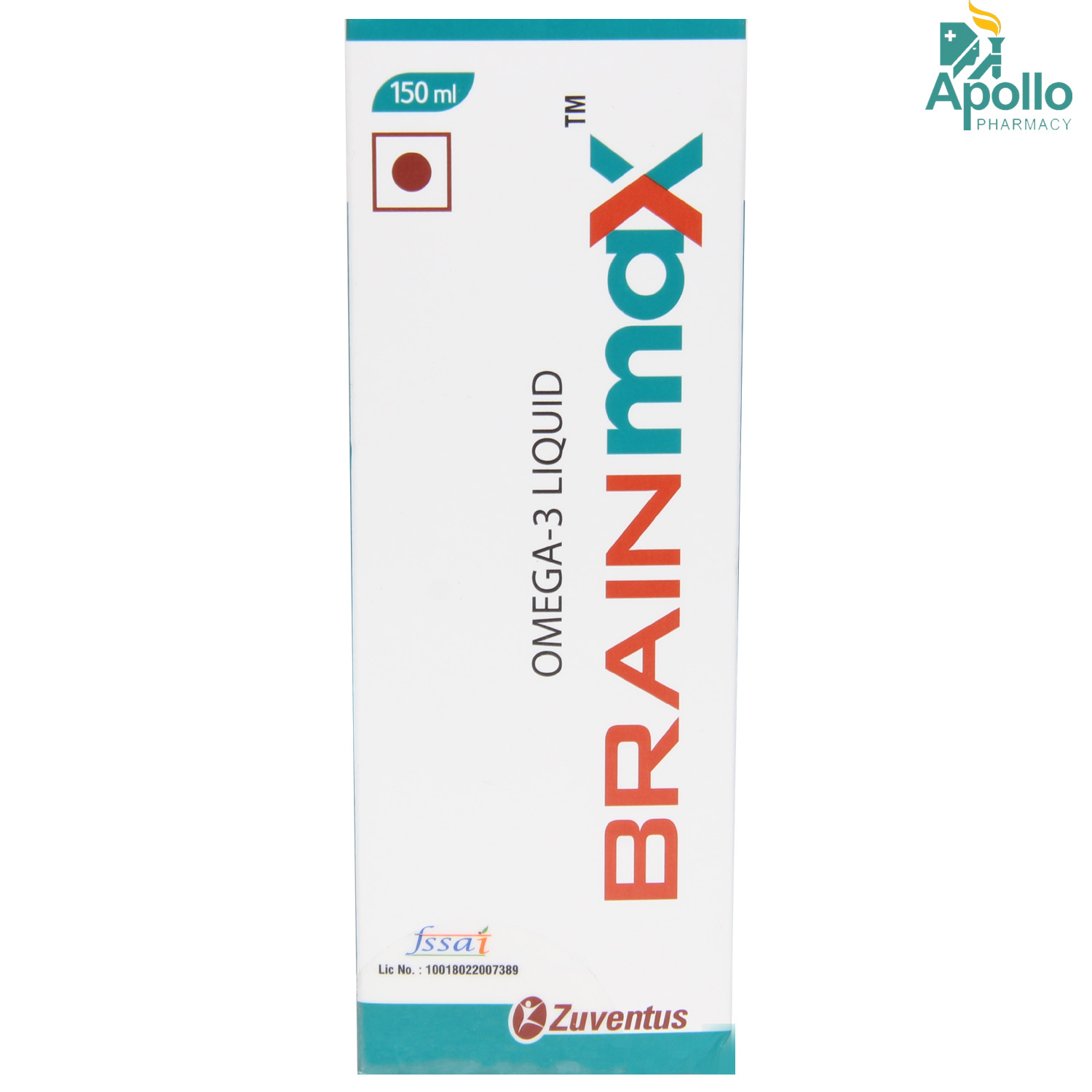 Buy Brainmax Omega 3 Liquid 150 ml Online