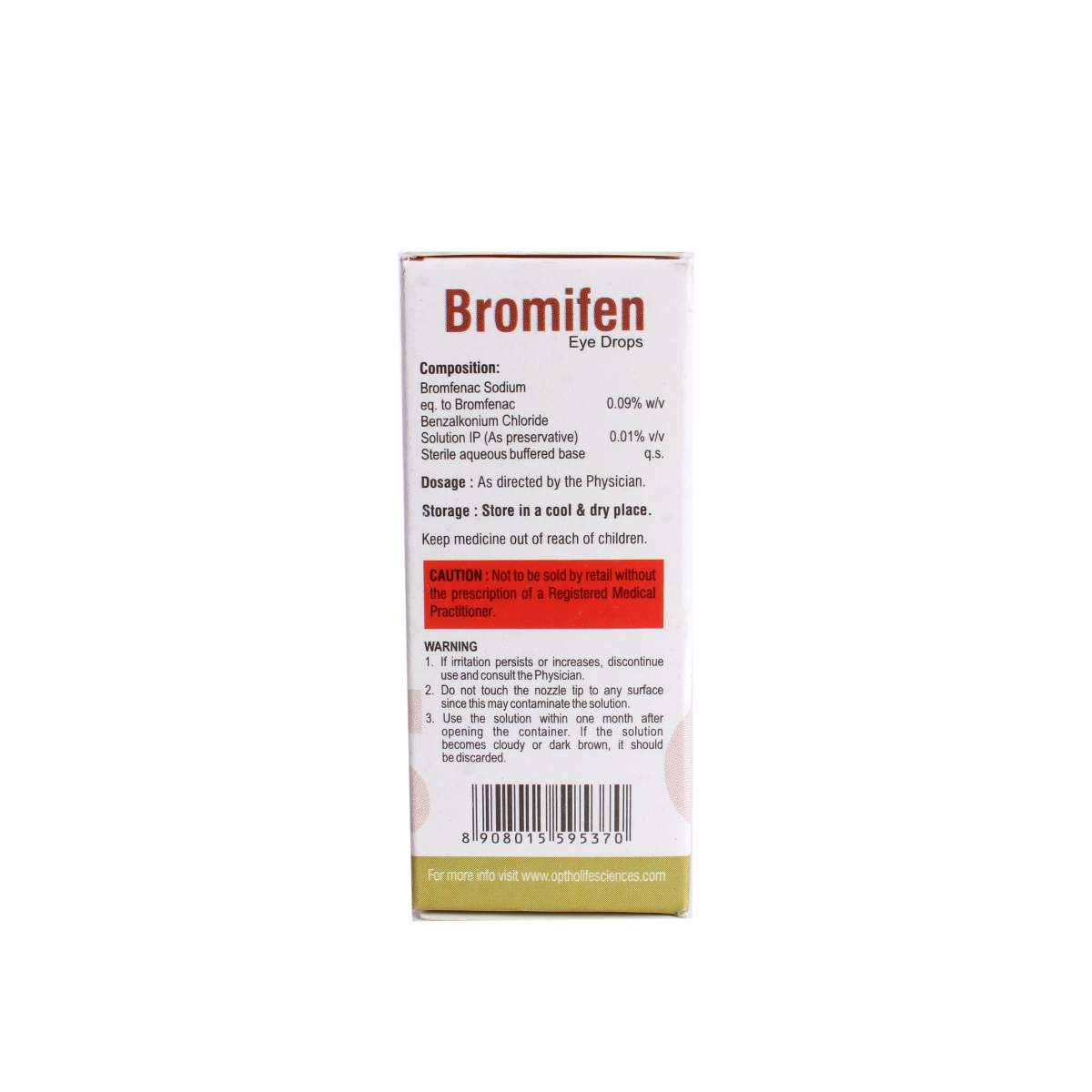 Bromifen Eye Drops 5 ml, Pack of 1 Eye Drops Bromifen Eye Drops 5 ml, Pack of 1 Eye Drops
