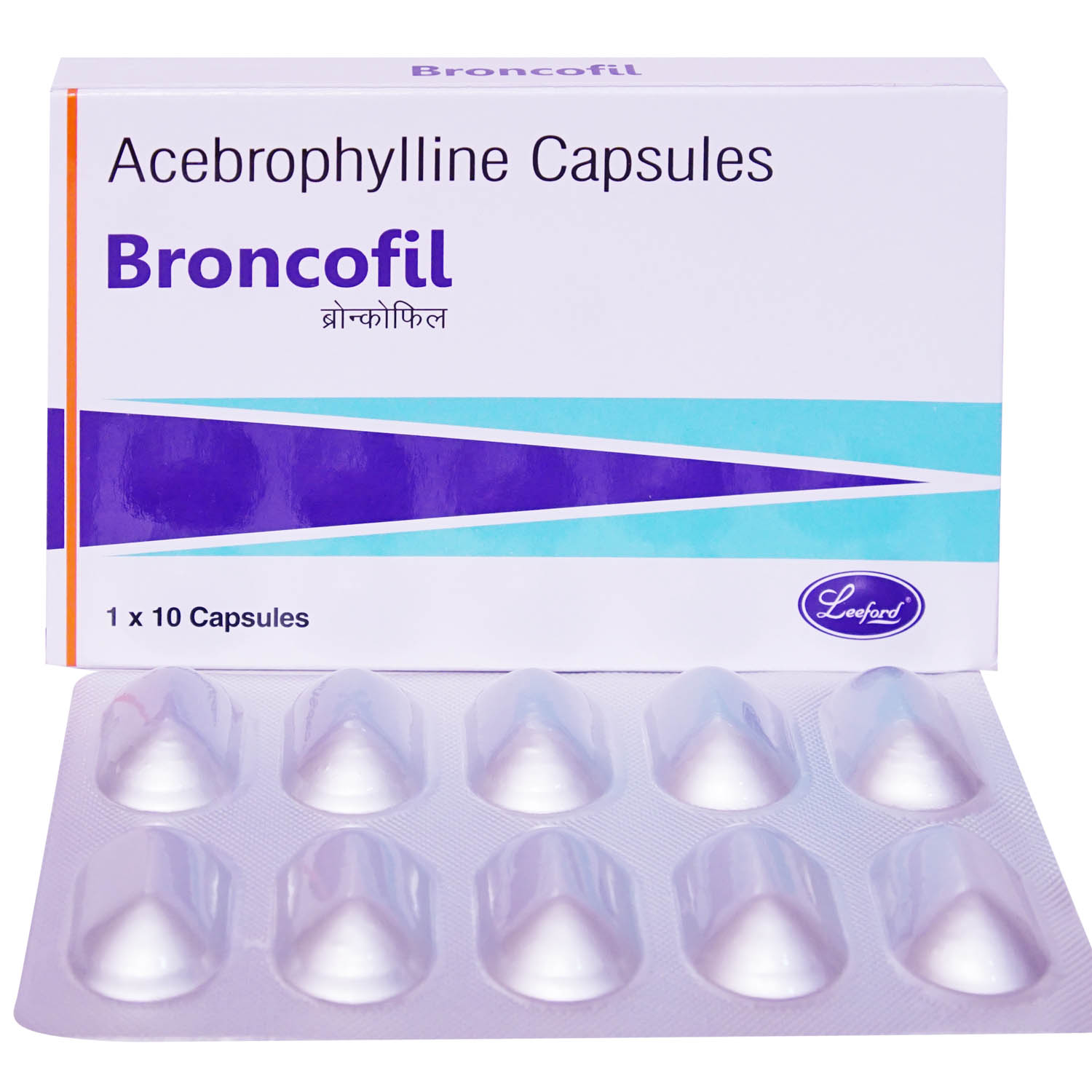 Broncofil Capsule 10's, Pack of 10 CAPSULES Broncofil Capsule 10's, Pack of 10 CAPSULES