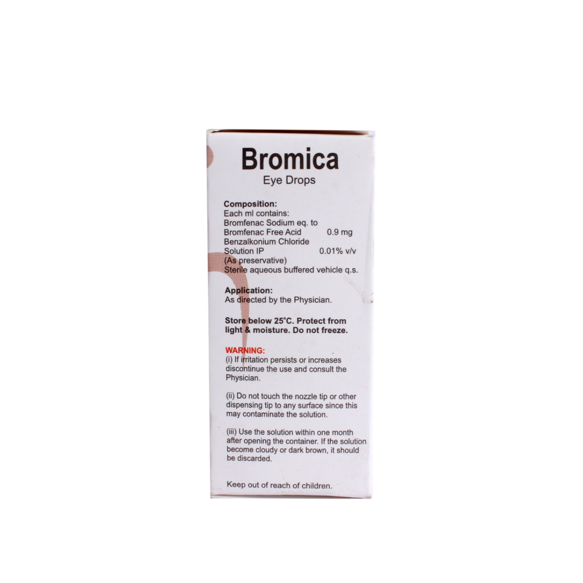 Bromica Eye Drops 5 ml, Pack of 1 Eye Drops Bromica Eye Drops 5 ml, Pack of 1 Eye Drops