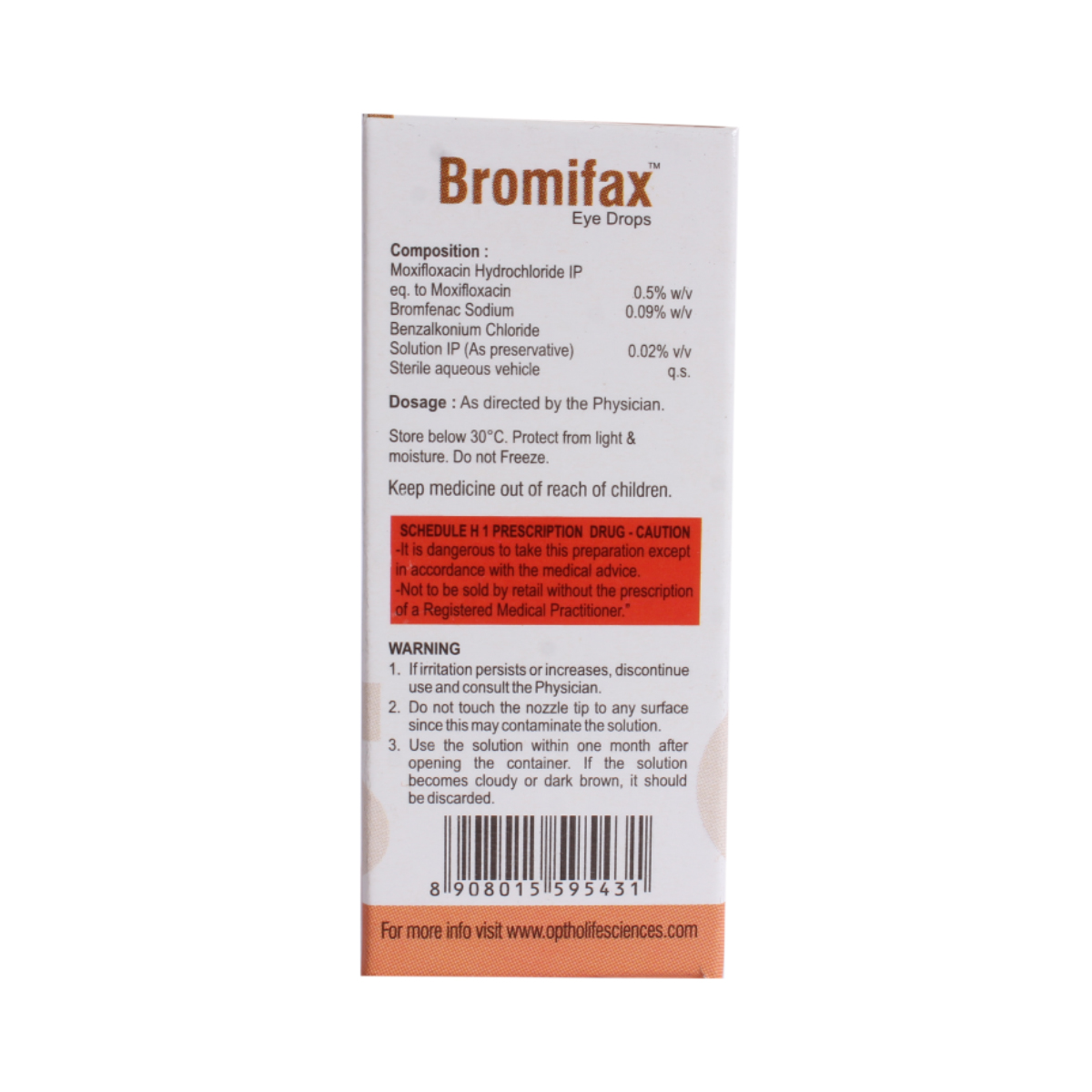 Bromifax Eye Drop 5 ml, Pack of 1 EYE DROPS Bromifax Eye Drop 5 ml, Pack of 1 EYE DROPS