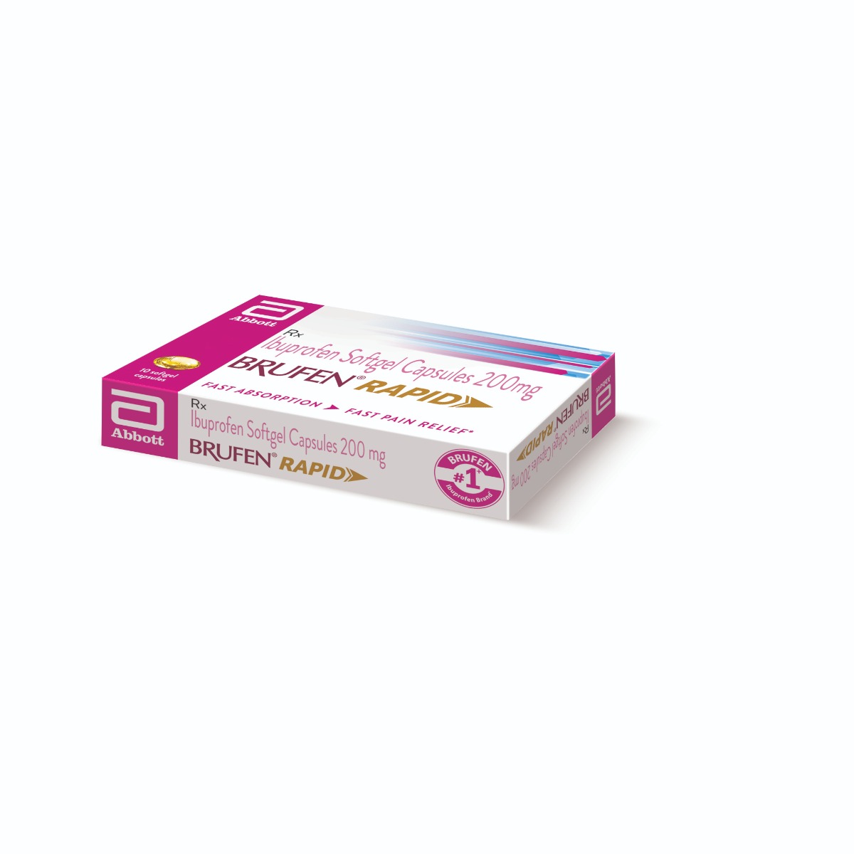 Brufen Rapid 200 mg, 10 Capsules, Pack of 10 CapsuleS Brufen Rapid 200 mg, 10 Capsules, Pack of 10 CapsuleS