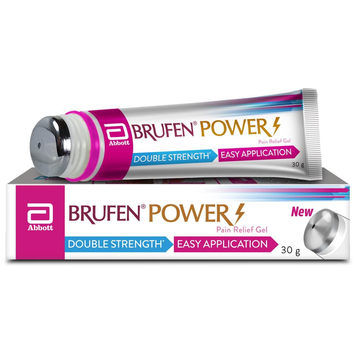 Buy Brufen Power New Pain Relief Gel 30 gm Online