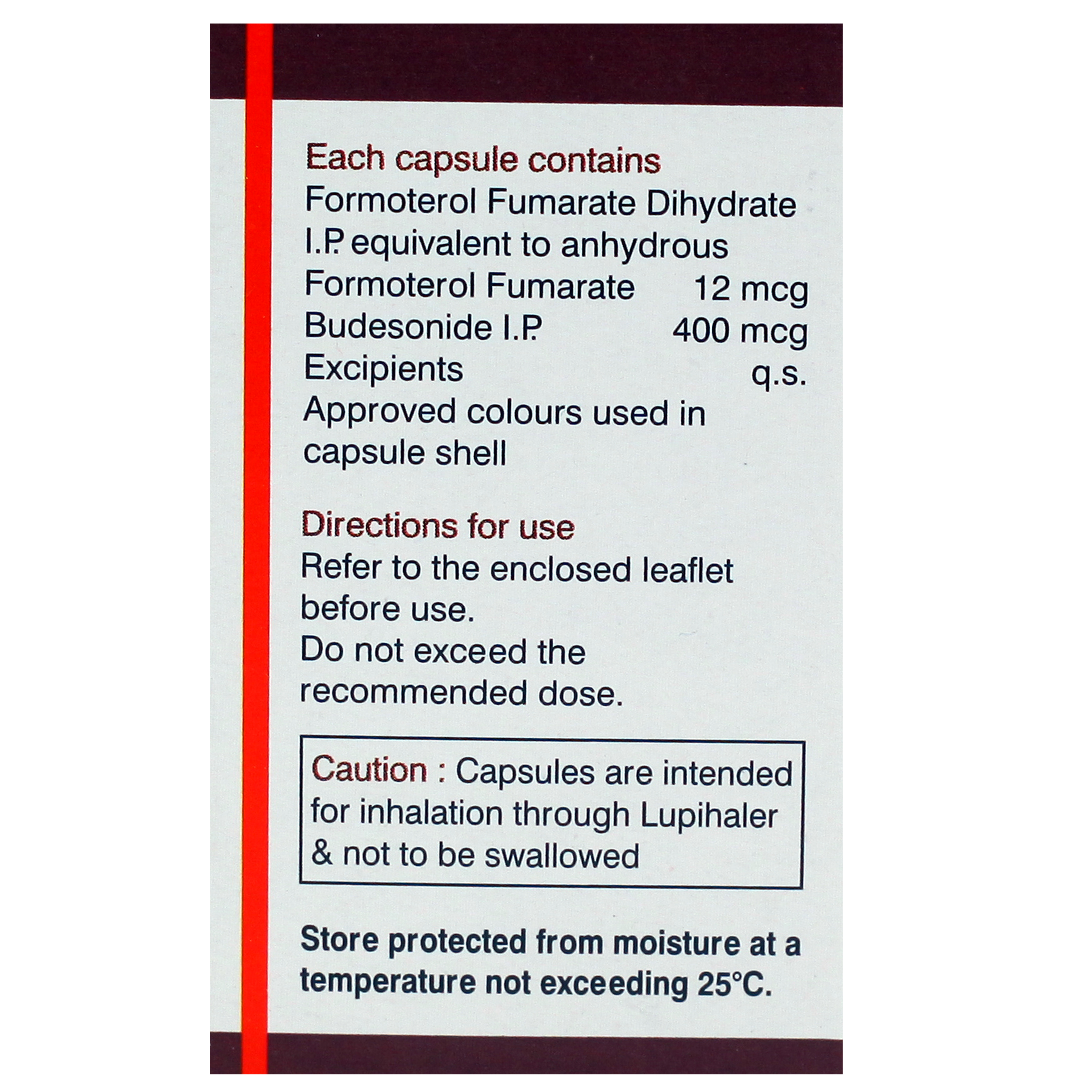 Budamete Forte Transcaps 30's, Pack of 1 TRANSCAP Budamete Forte Transcaps 30's, Pack of 1 TRANSCAP