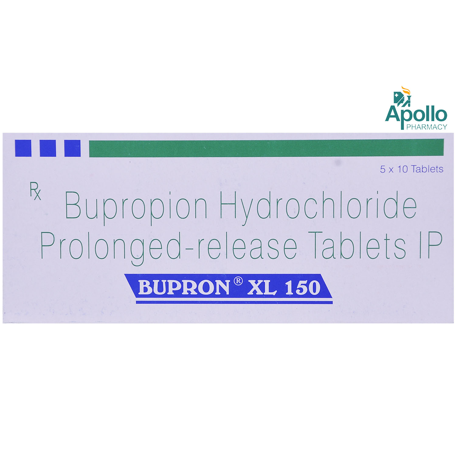 Buy Bupron XL 150 Tablet 10's Online