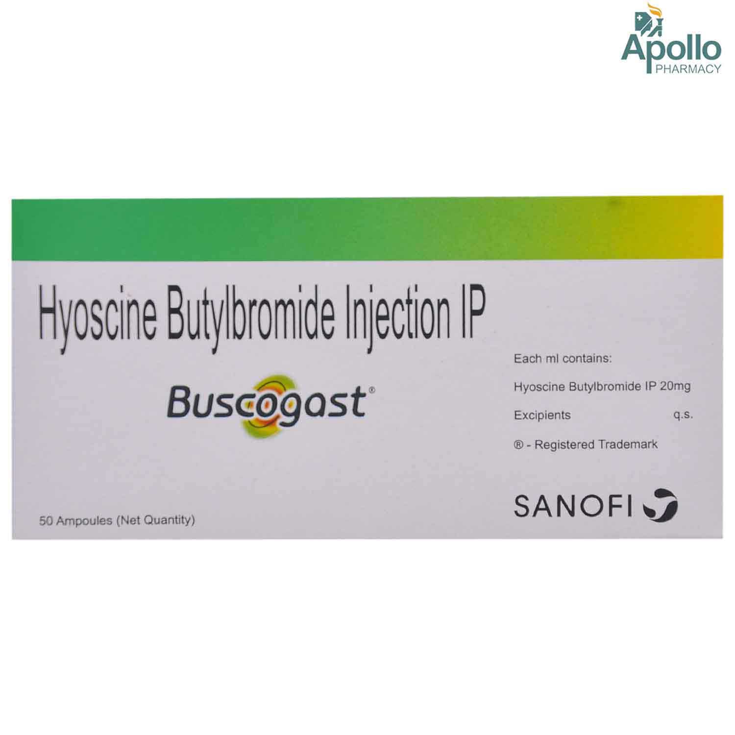 Buy Buscogast Injection 1 ml Online