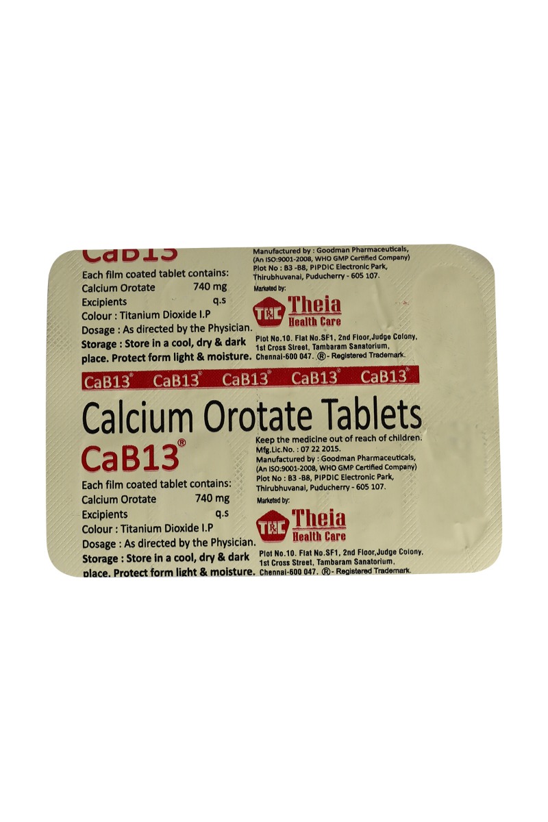 Cab 13 Tablet 10's, Pack of 10 TabletS Cab 13 Tablet 10's, Pack of 10 TabletS