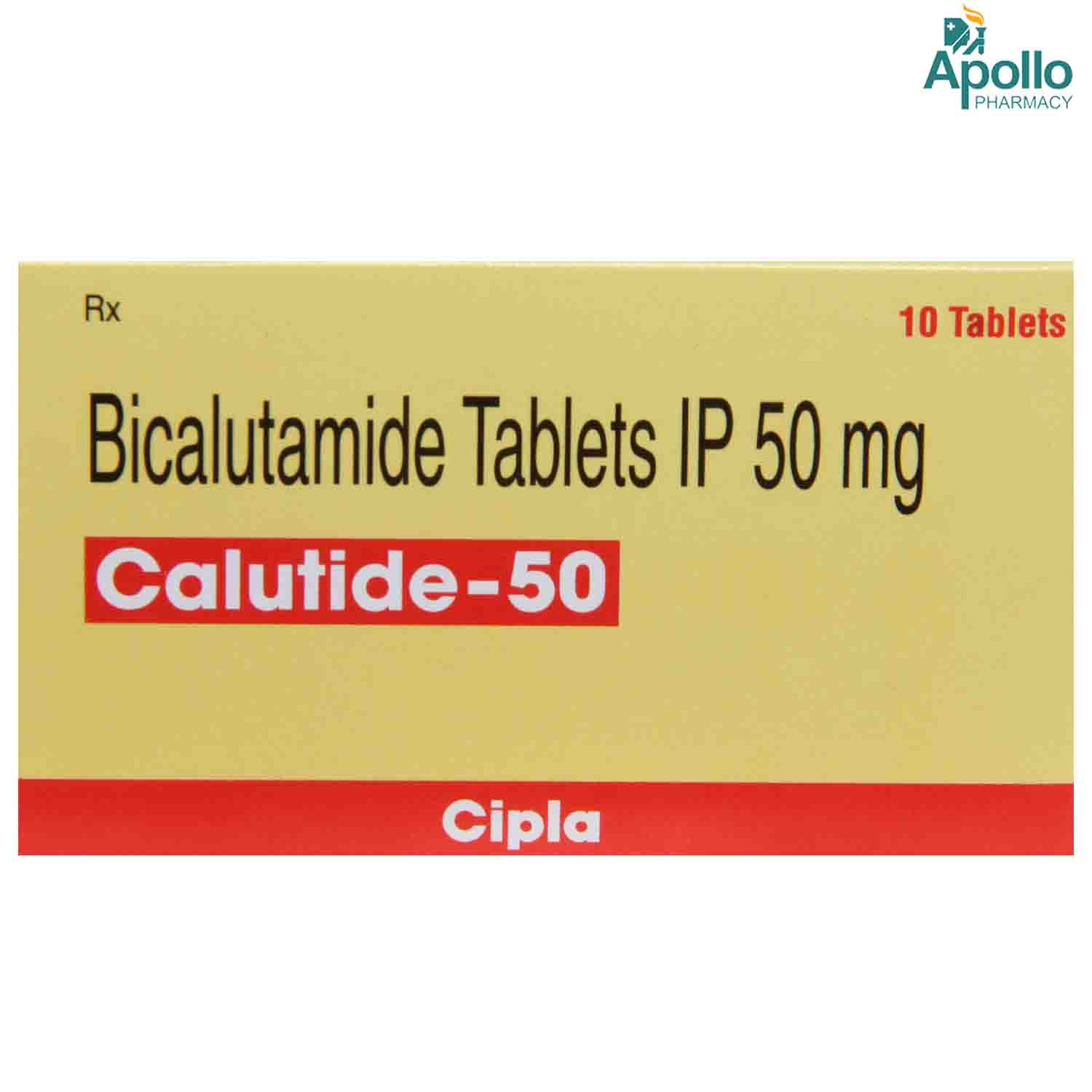 Calutide-50 Tablet 10's, Pack of 10 TABLETS Calutide-50 Tablet 10's, Pack of 10 TABLETS