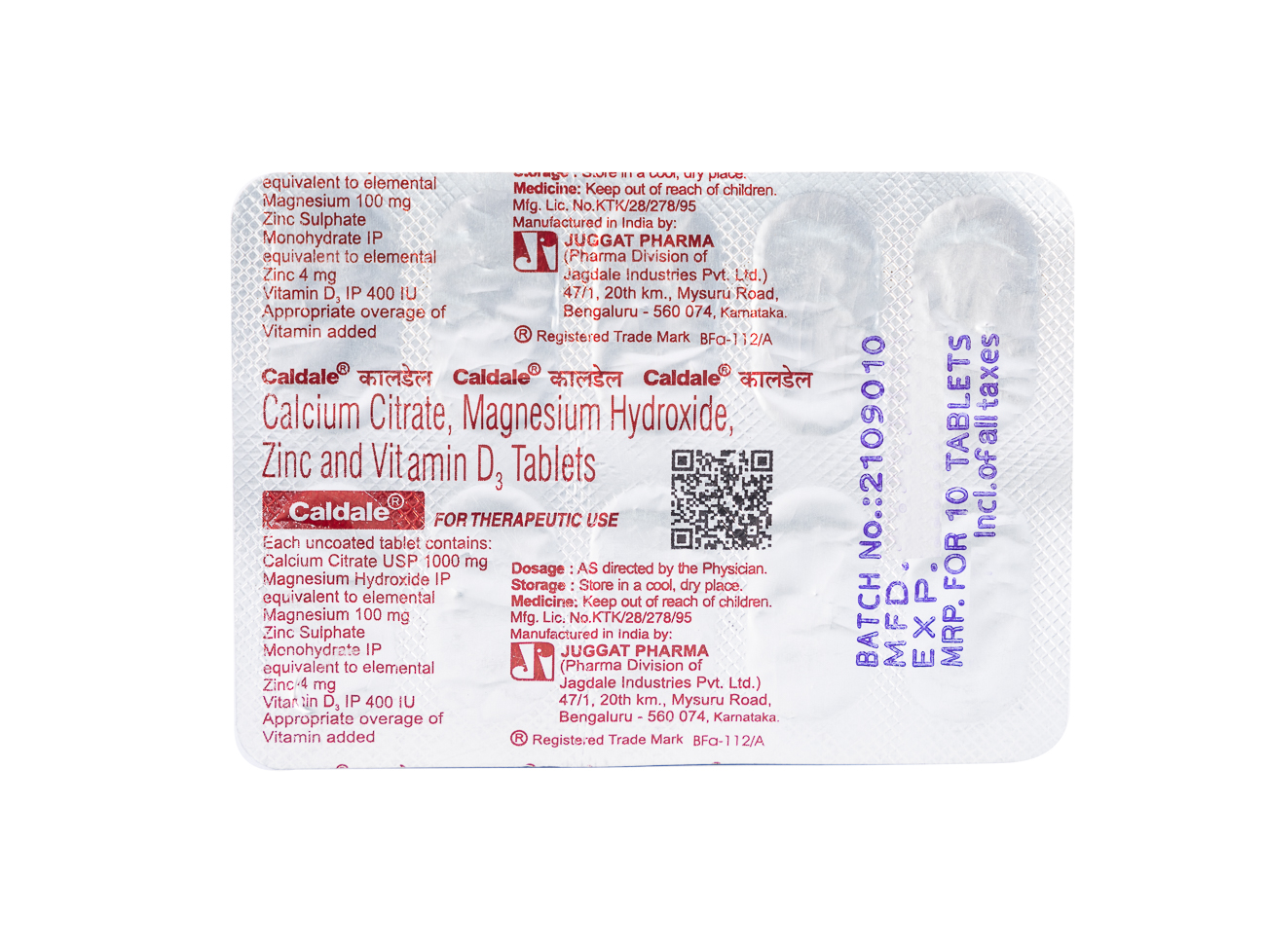 Caldale Tablet 10 's, Pack of 10 TabletS Caldale Tablet 10 's, Pack of 10 TabletS