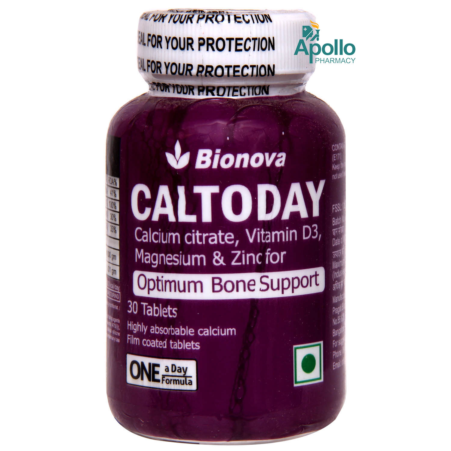Caltoday Tablet 30's, Pack of 1 Caltoday Tablet 30's, Pack of 1