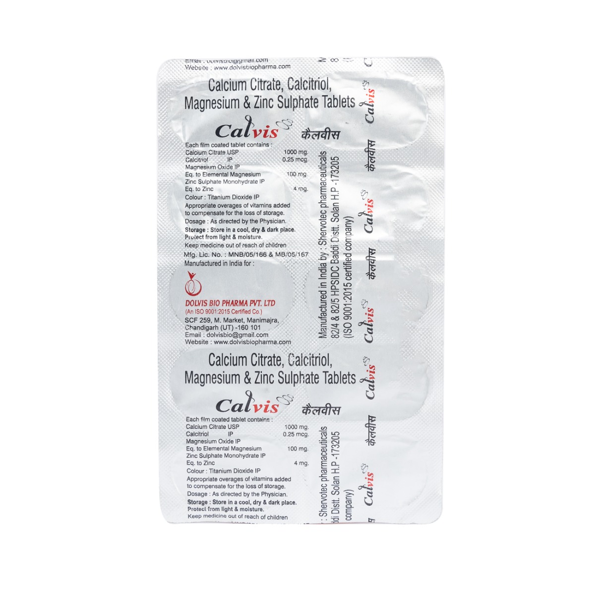 Buy CALVIS TABLET 10'S  Online