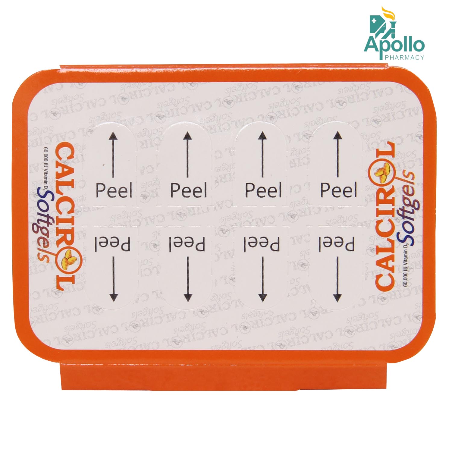 Calcirol 60K Softgel Capsule 8's, Pack of 8 Calcirol 60K Softgel Capsule 8's, Pack of 8