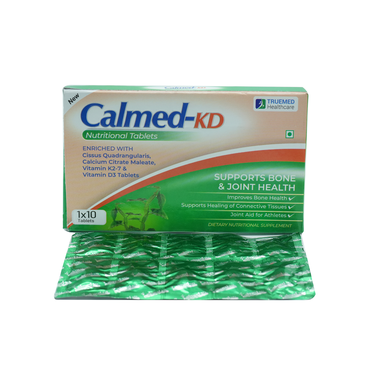 Calmed-KD New Tablet 10's, Pack of 10 TabletS Calmed-KD New Tablet 10's, Pack of 10 TabletS