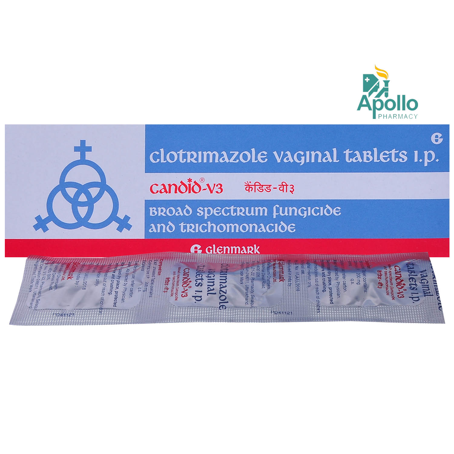 Candid-V3 Tablet 3's, Pack of 3 TABLETS